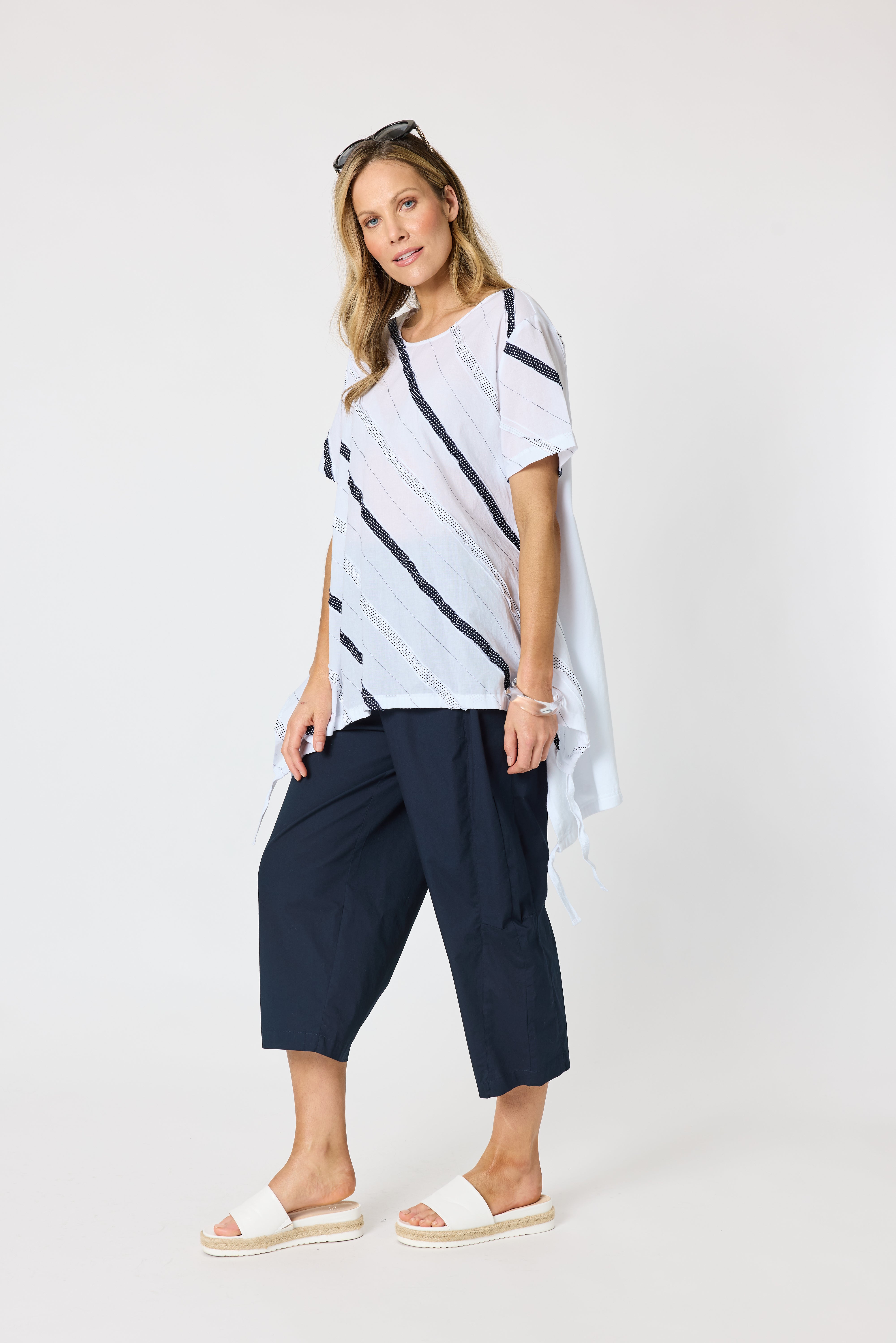 Clarity Bellevue Top - White