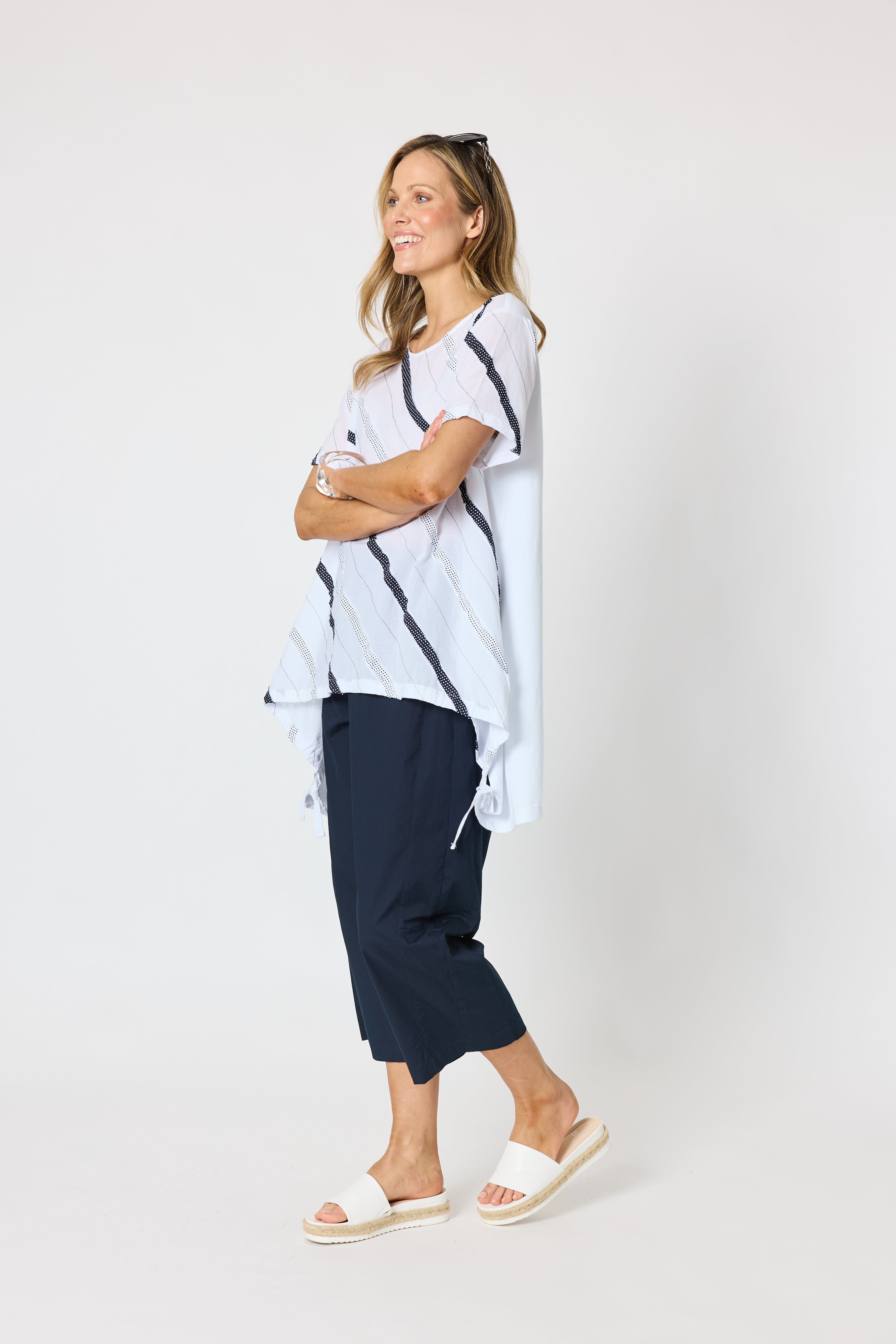 Clarity Bellevue Top - White
