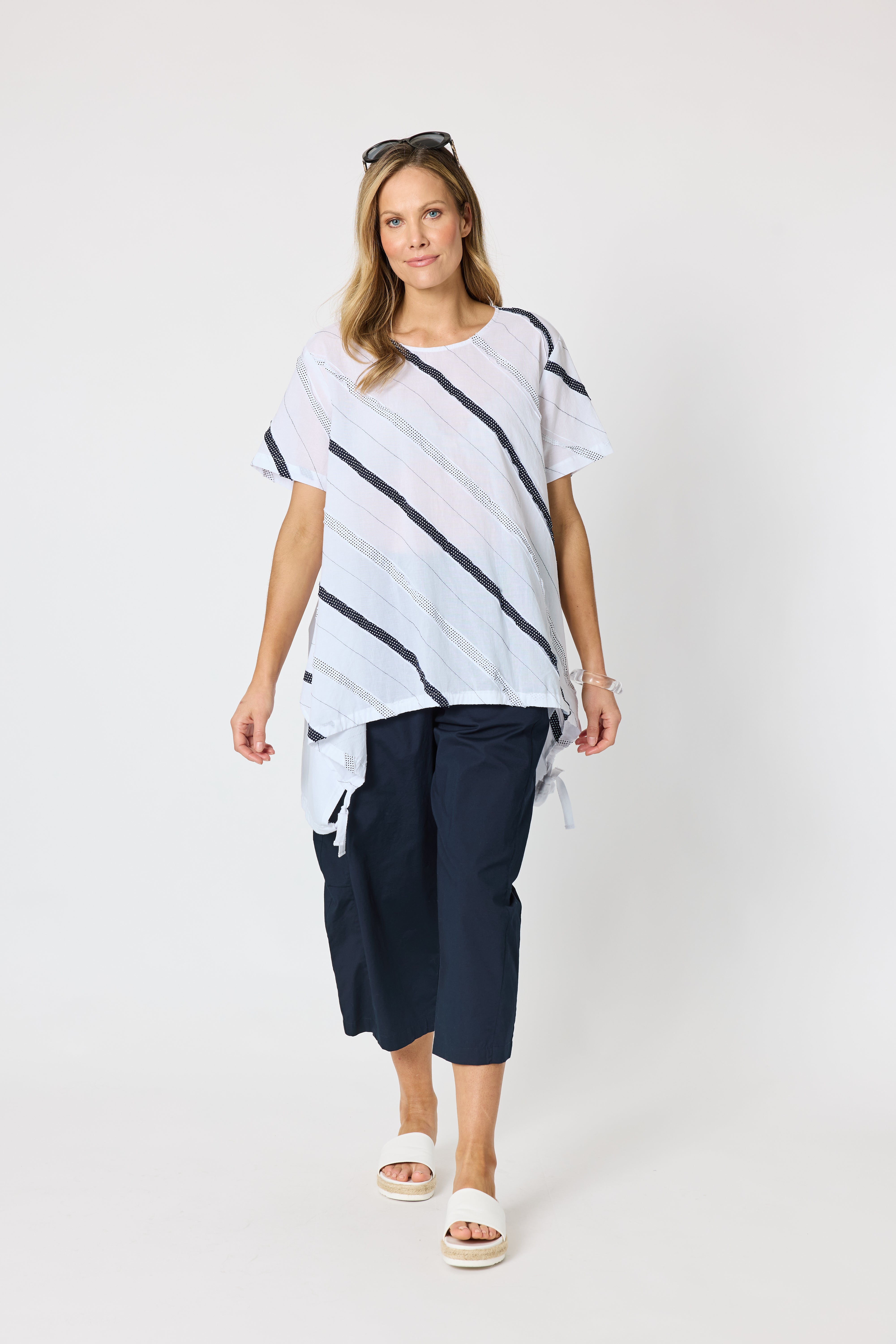 Clarity Bellevue Top - White