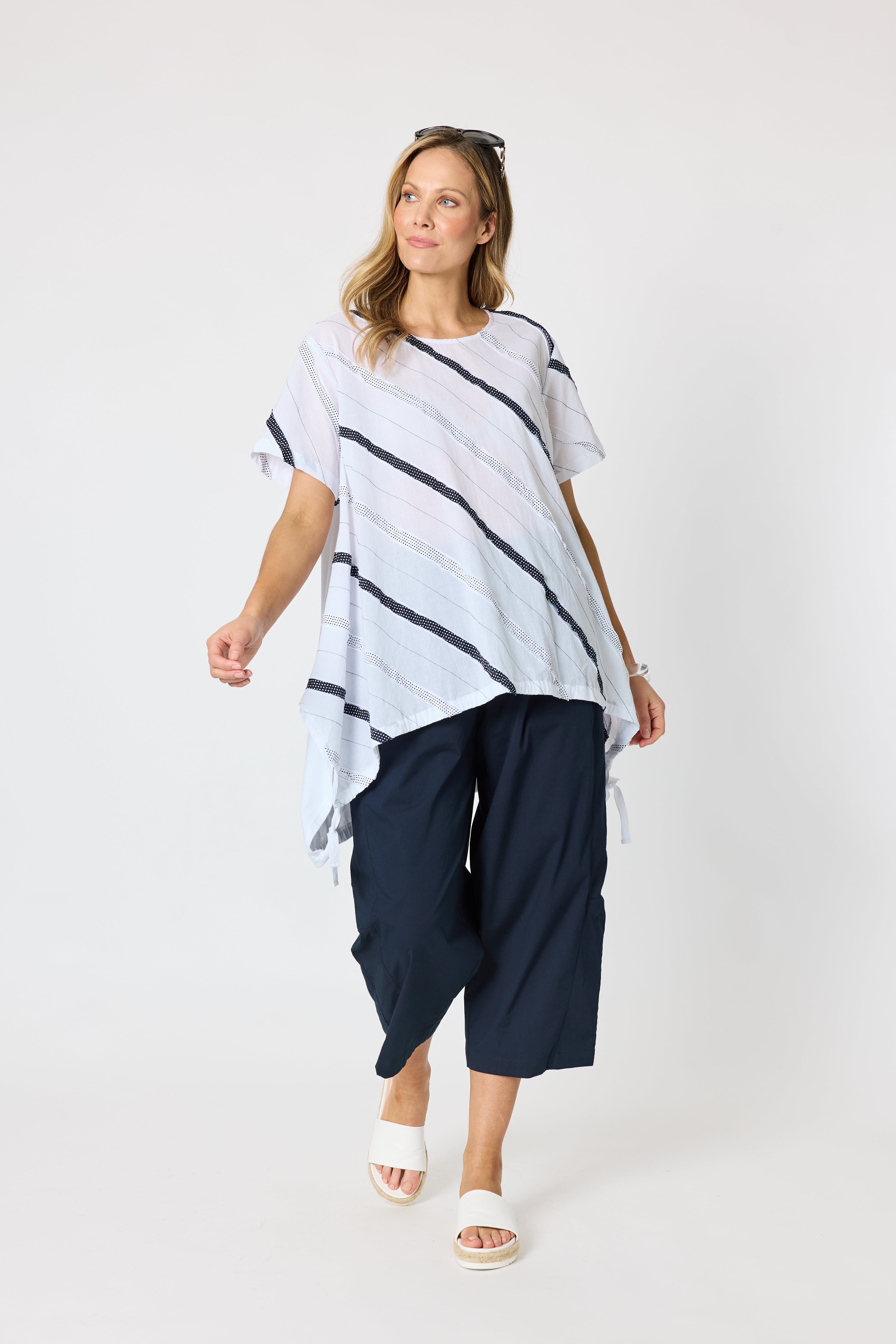 Clarity Bellevue Top - White