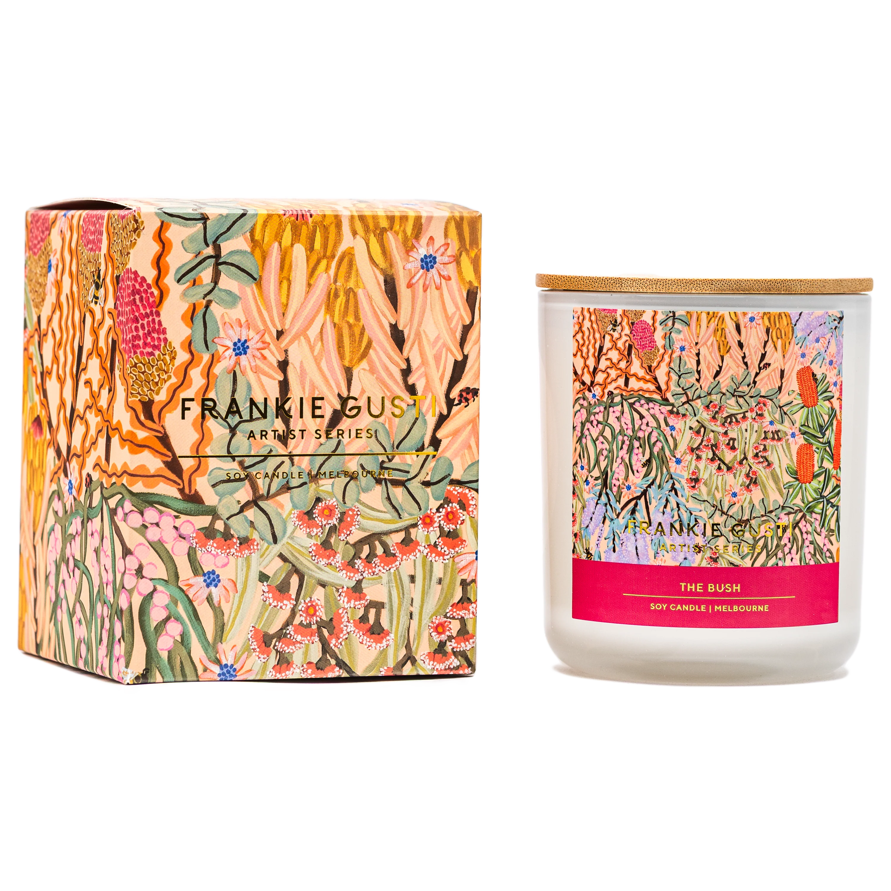 Frankie Gusti | The Bush | Amy Gibbs | Artist Series Candle