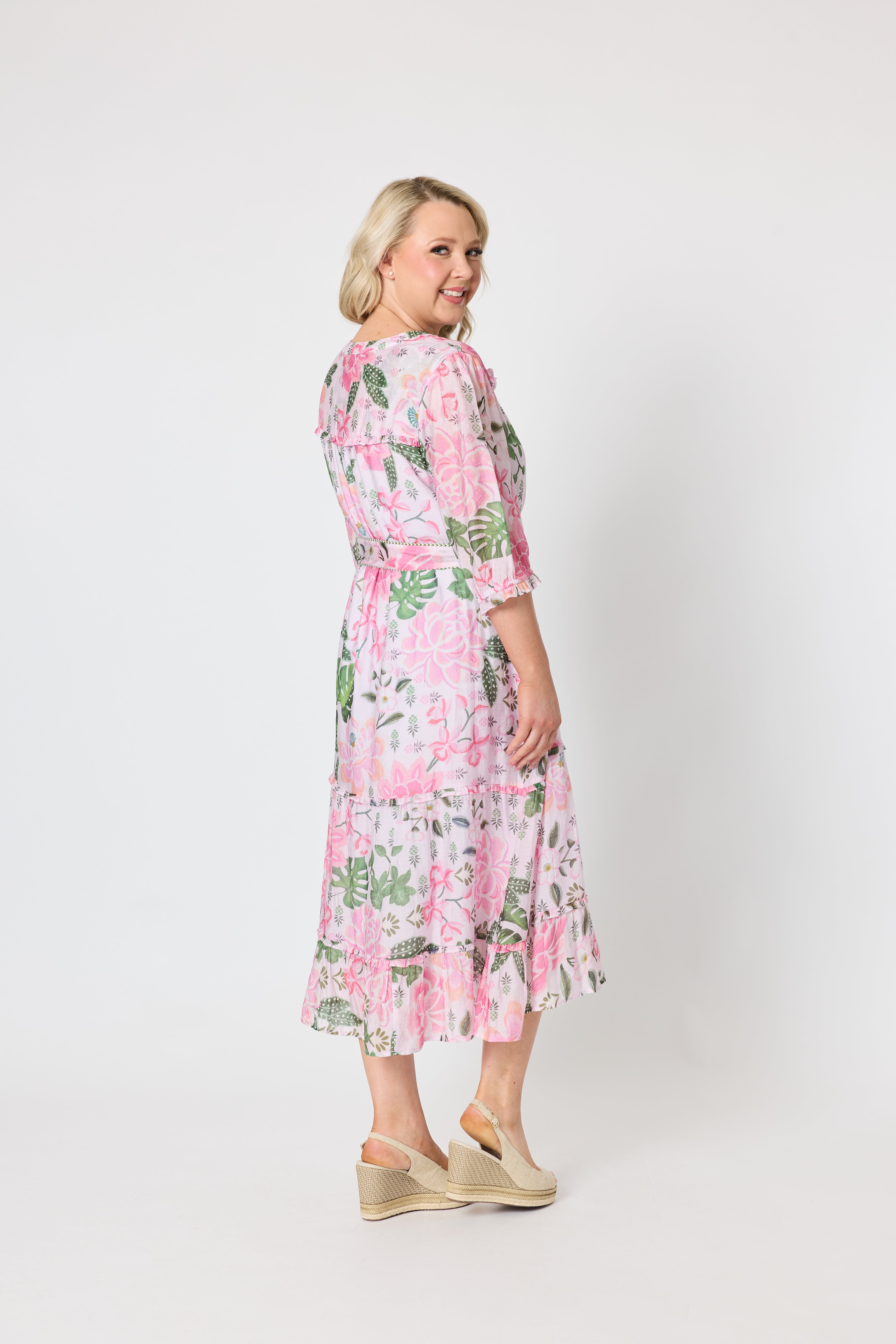 Gordon Smith Desert Oasis Dress - Multi Musk