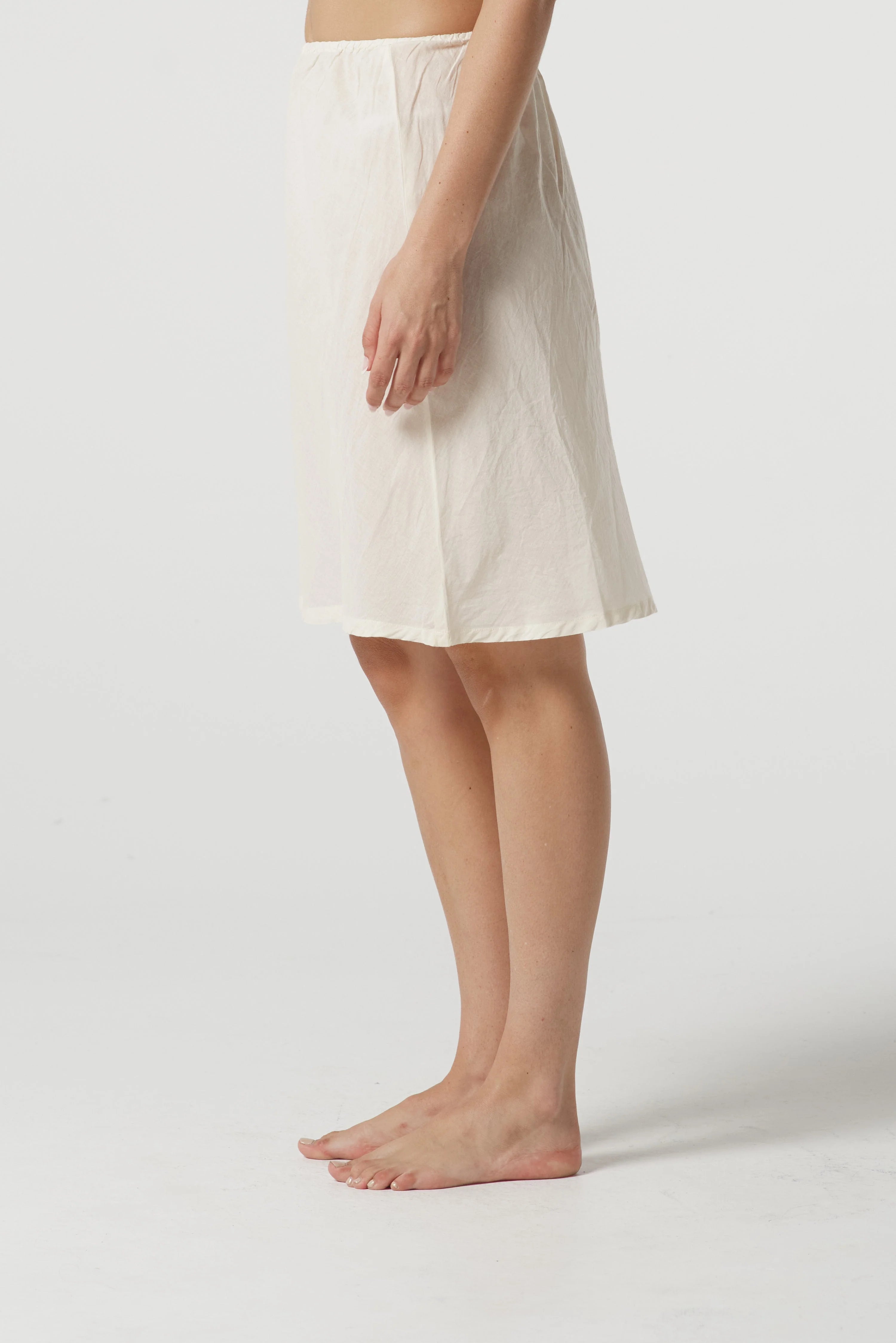 Goondiwindi Cotton Cotton 1/2 Slip - Natural