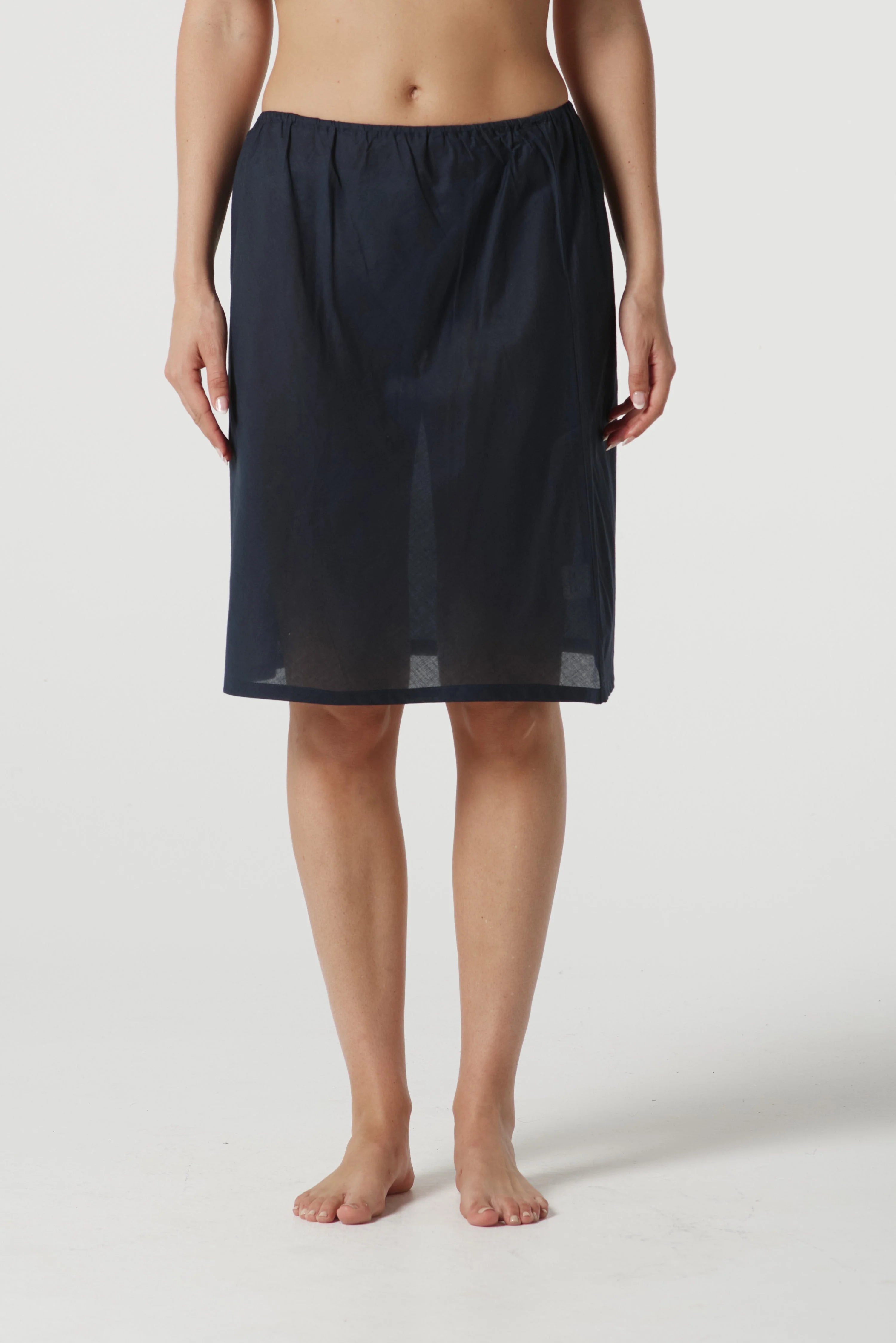 Goondiwindi Cotton Cotton 1/2 Slip - Navy
