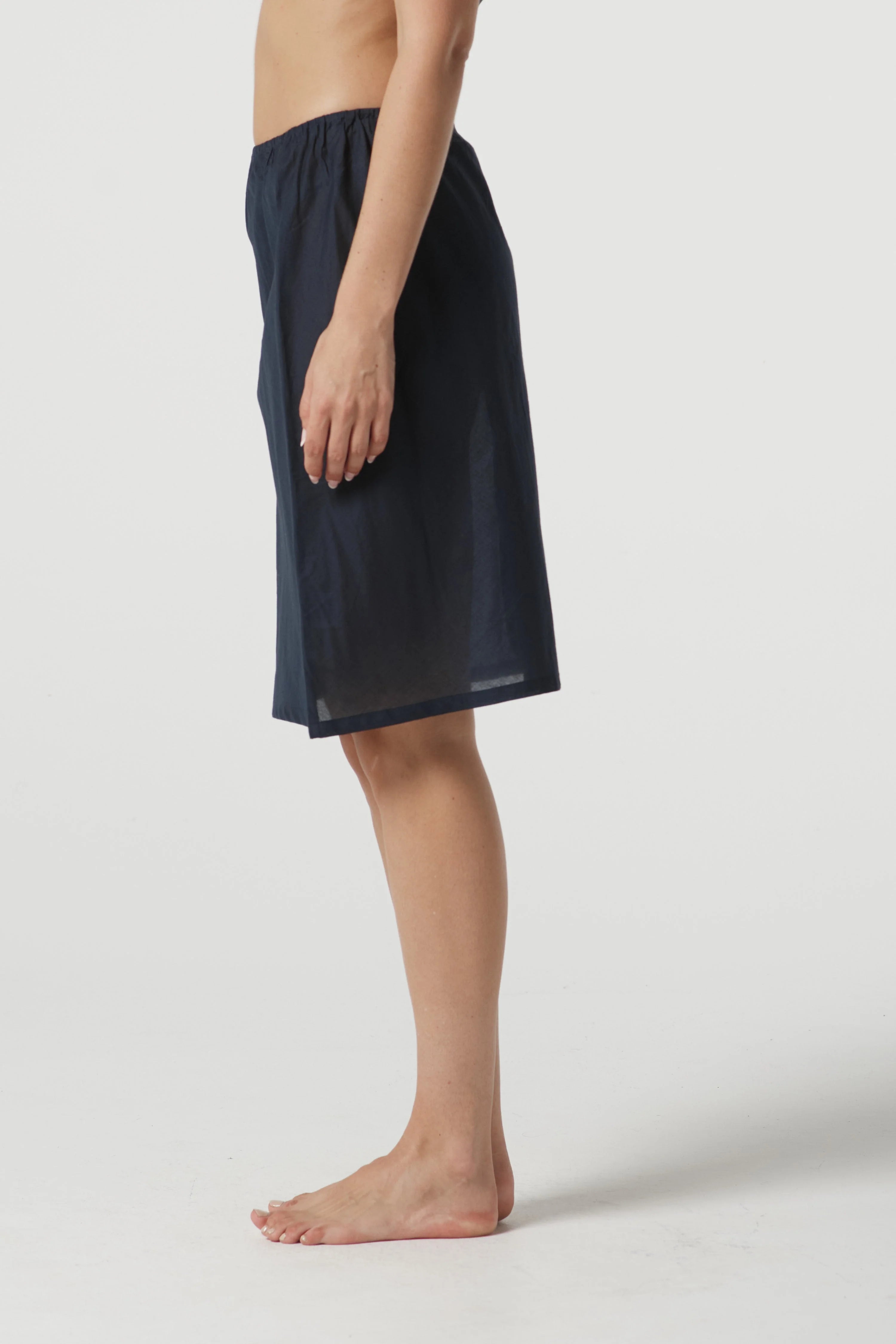 Goondiwindi Cotton Cotton 1/2 Slip - Navy