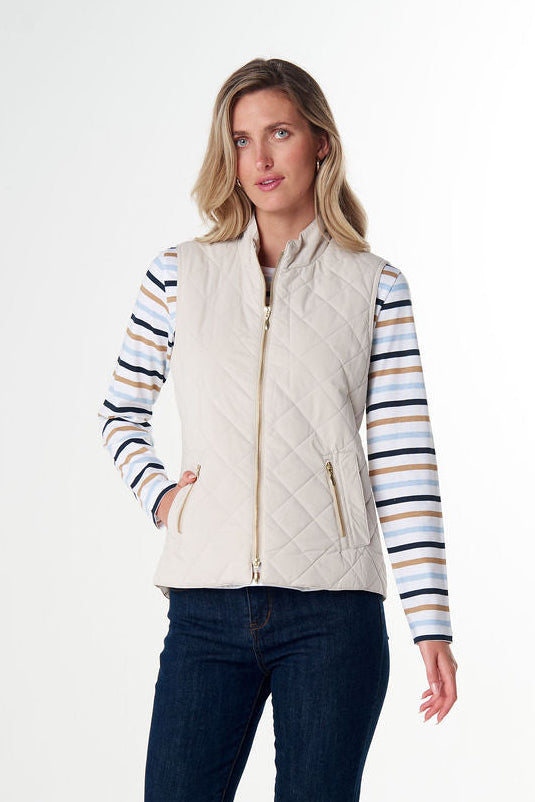 Goondiwindi Cotton The Heritage Quilted Vest - Birch