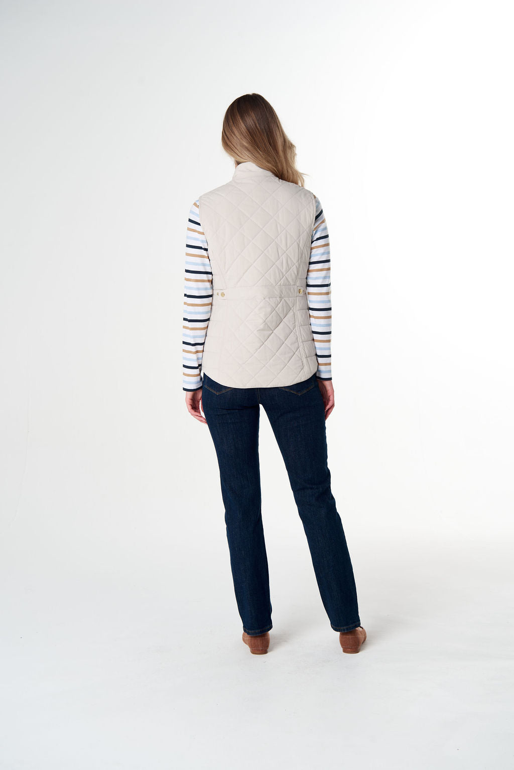 Goondiwindi Cotton The Heritage Quilted Vest - Birch