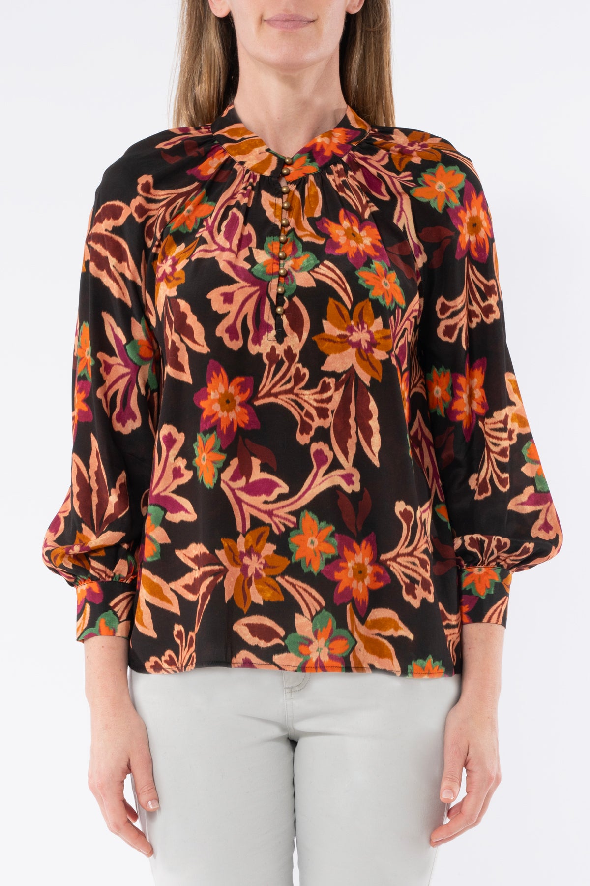 Jump Spice Floral Top