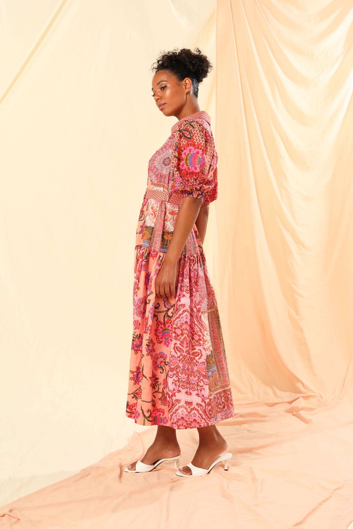 Kachel Elanora Maxi Shirt Dress