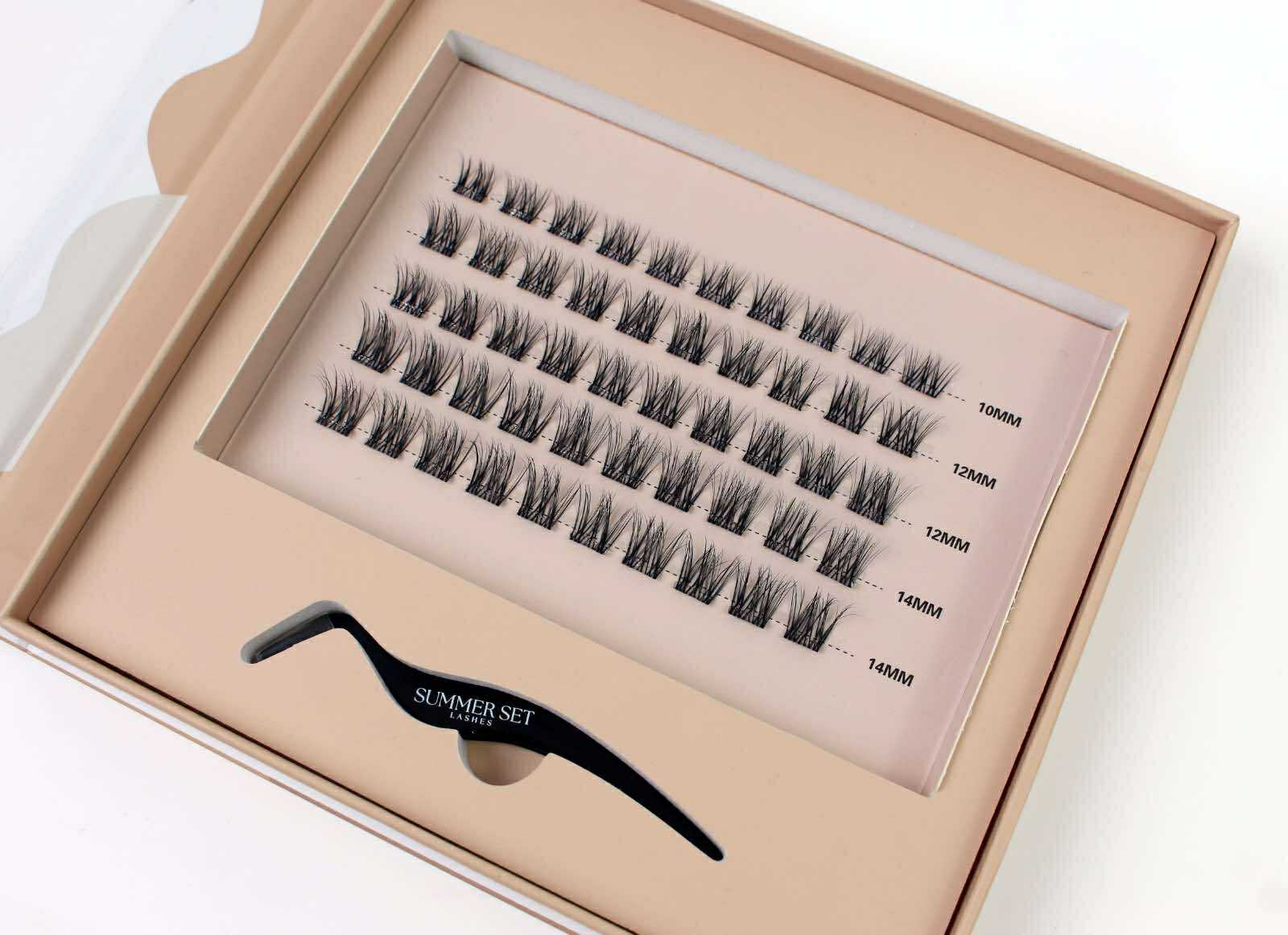 Summer Set Lashes - Easy Peasy Glueless DIY Lash Extensions