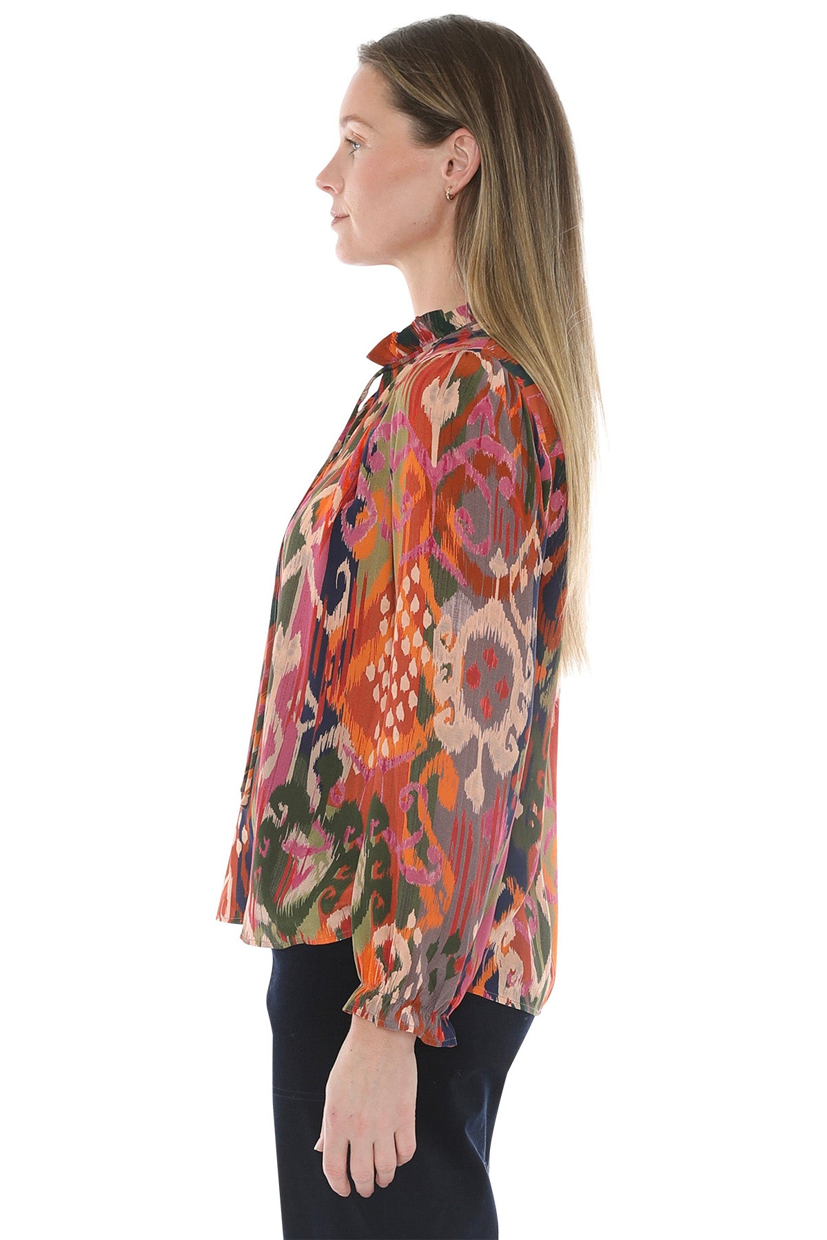 Jump Opulent Ikat Top