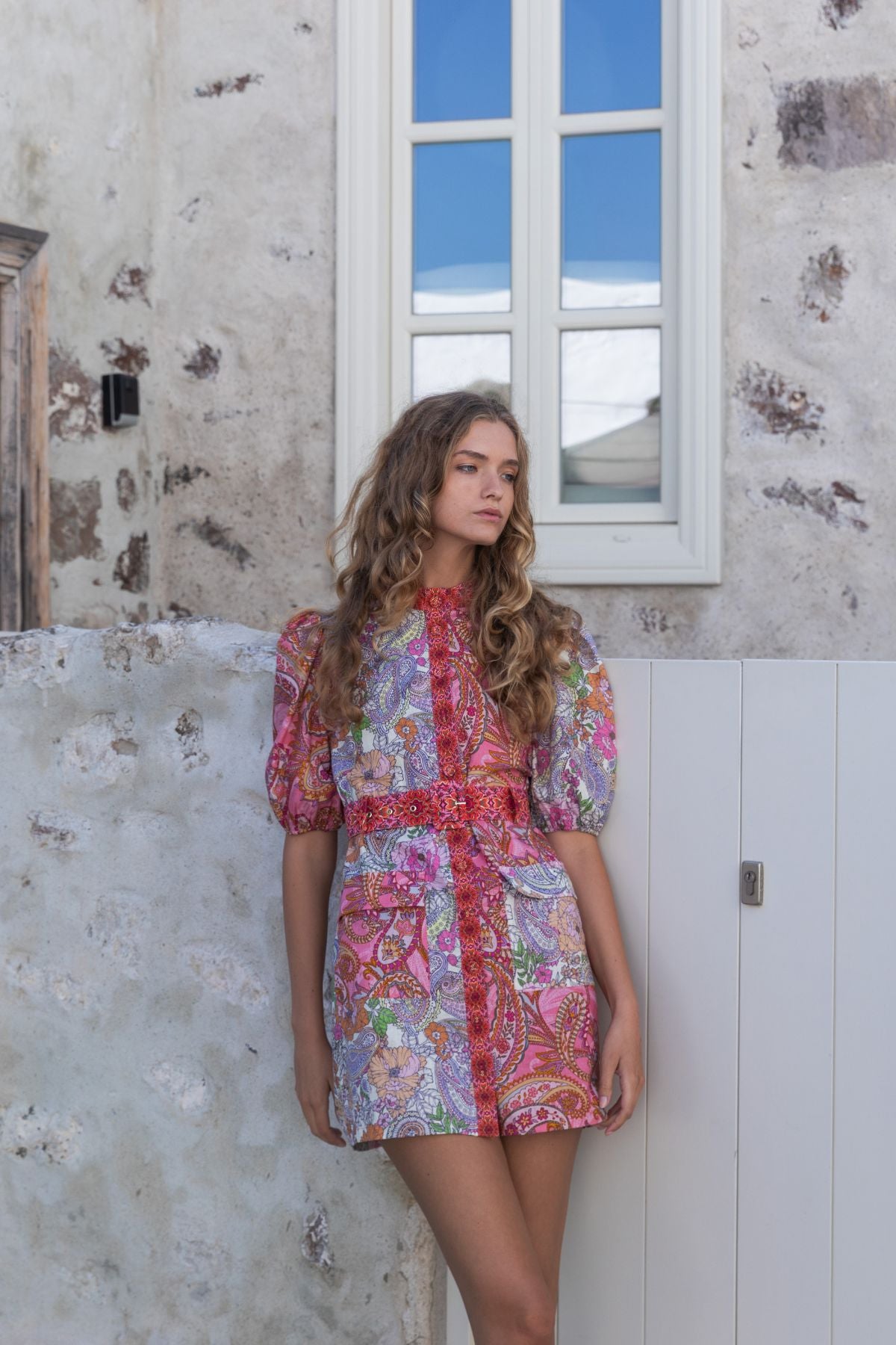 Kachel Hazel Mini Dress