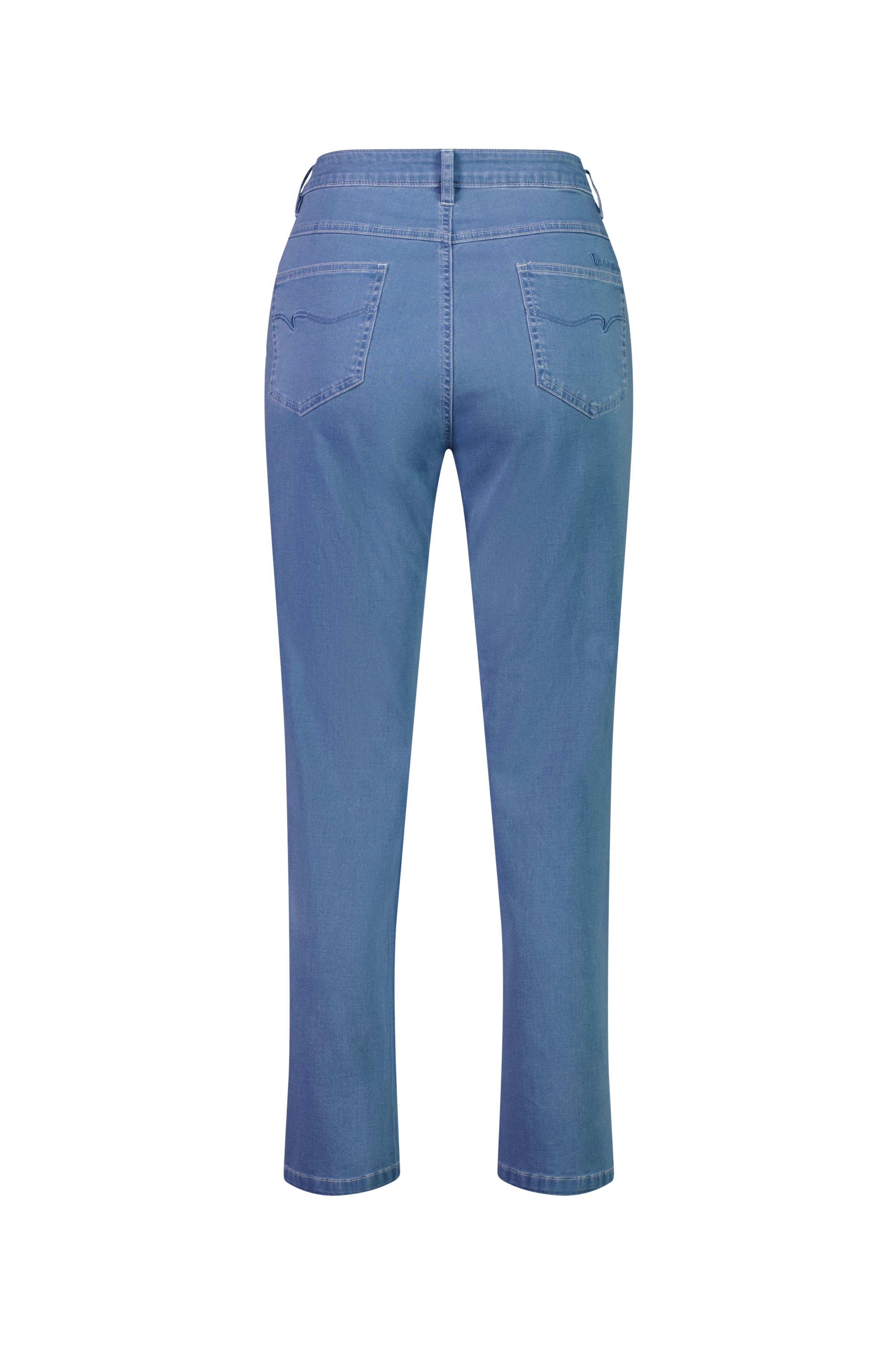 Vassalli Slim Leg Ankle Grazer Jean - Ice