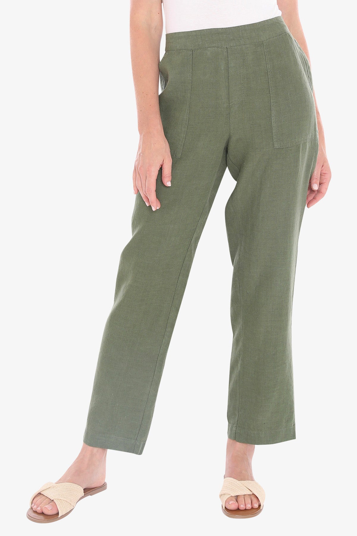 Jump 7/8 Core Pants - Basil