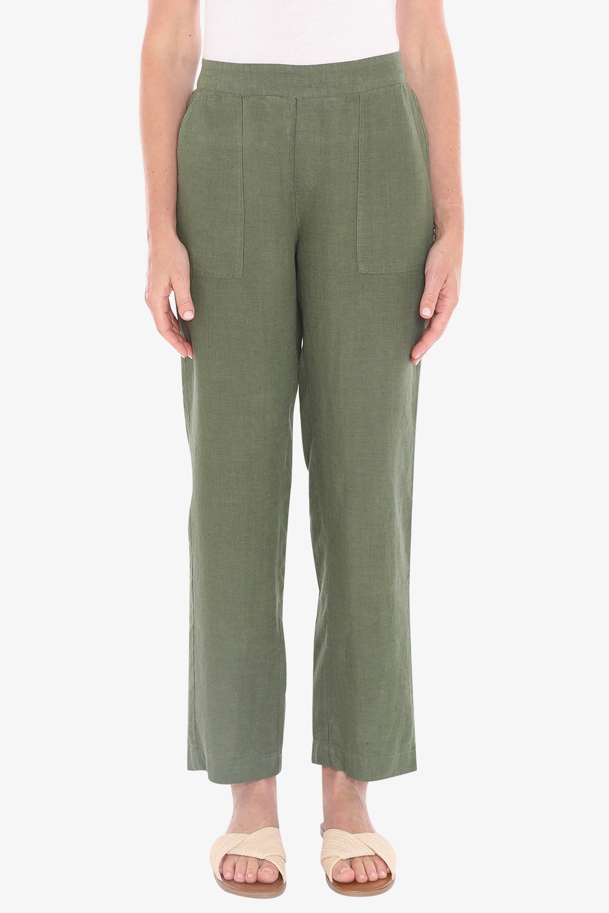 Jump 7/8 Core Pants - Basil