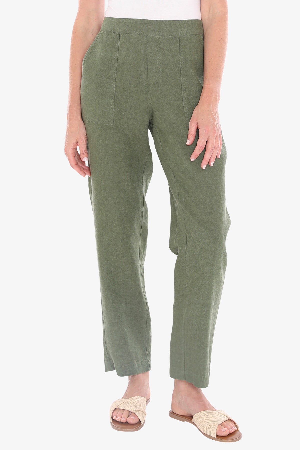 Jump 7/8 Core Pants - Basil