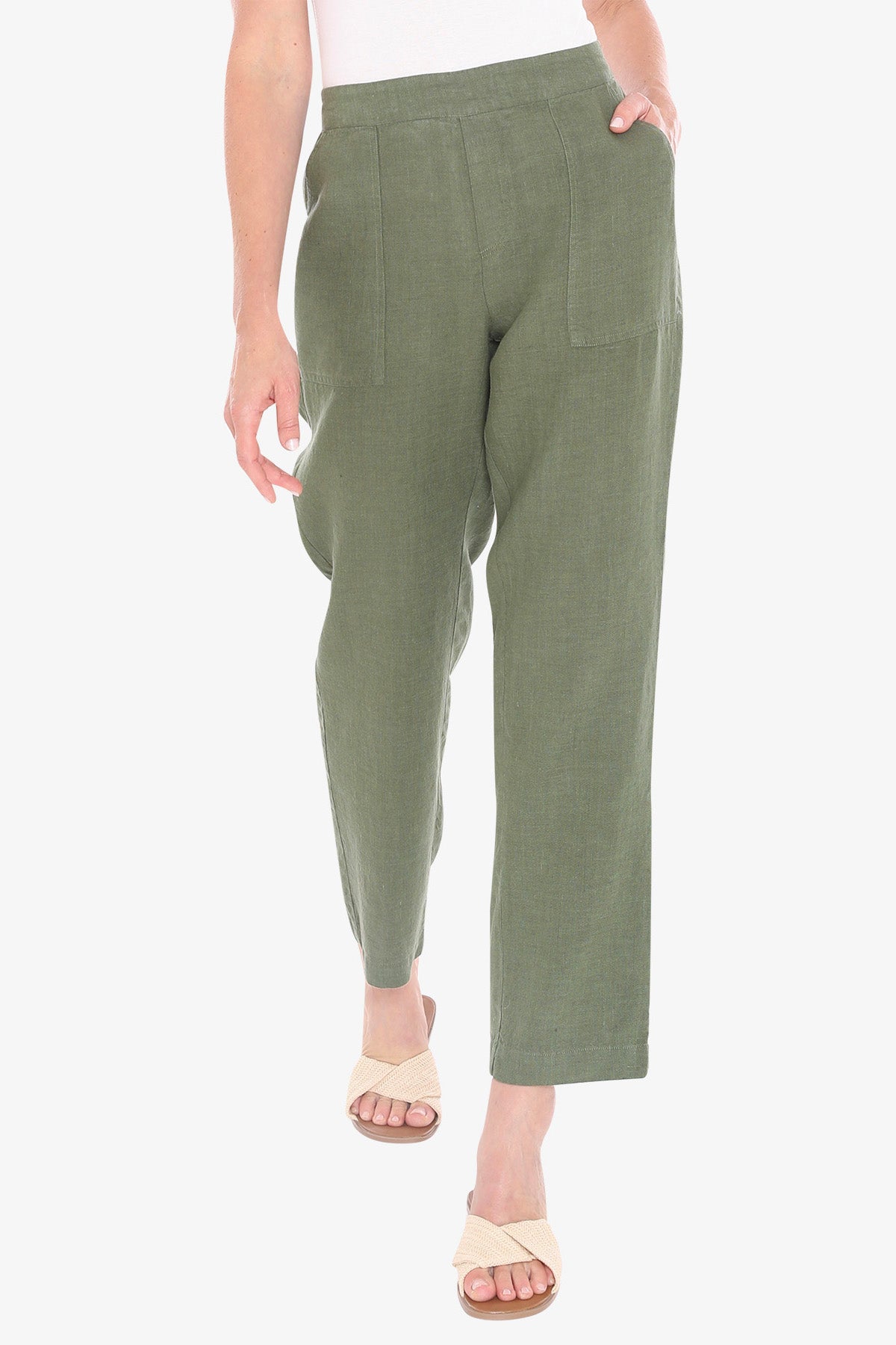Jump 7/8 Core Pants - Basil