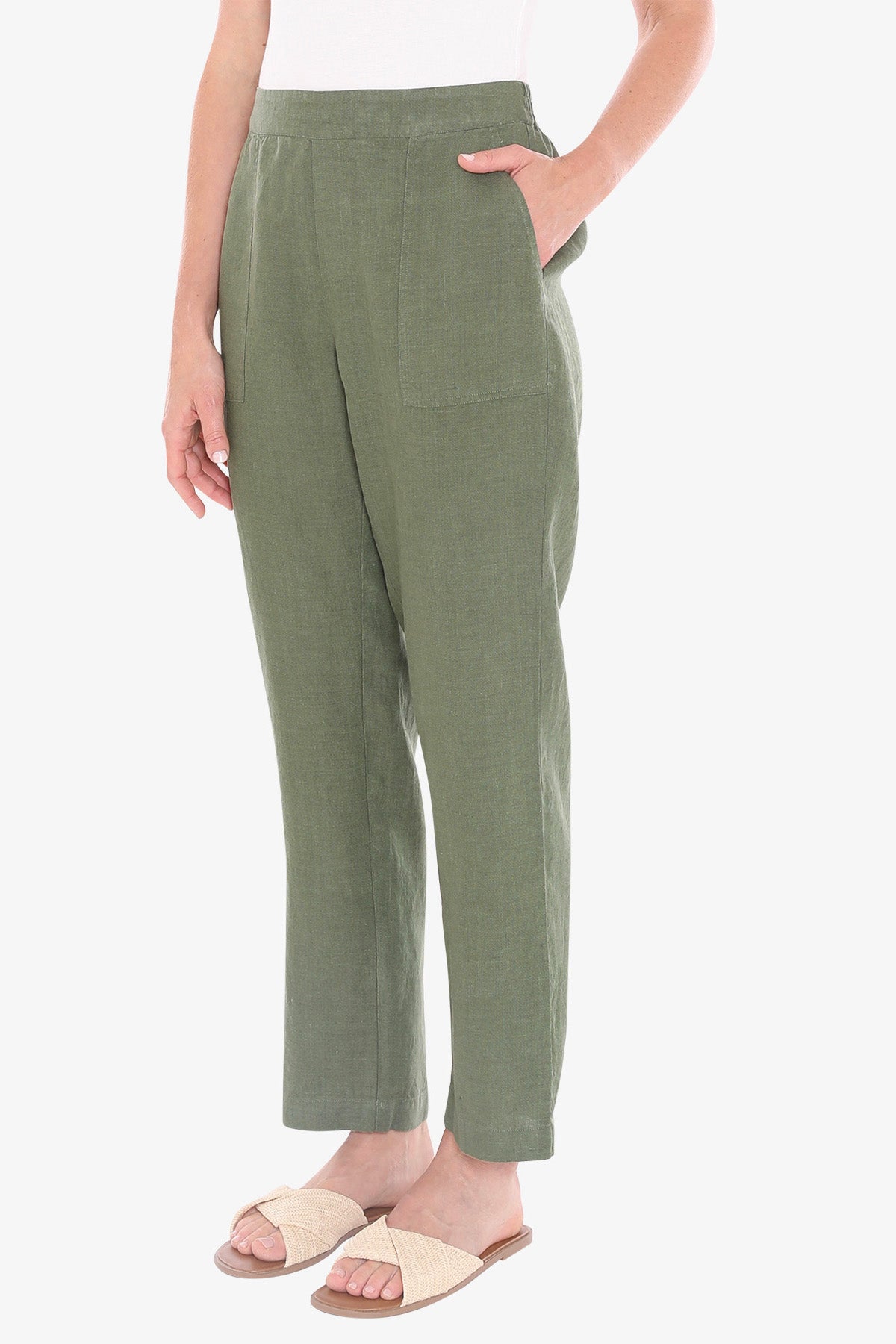 Jump 7/8 Core Pants - Basil