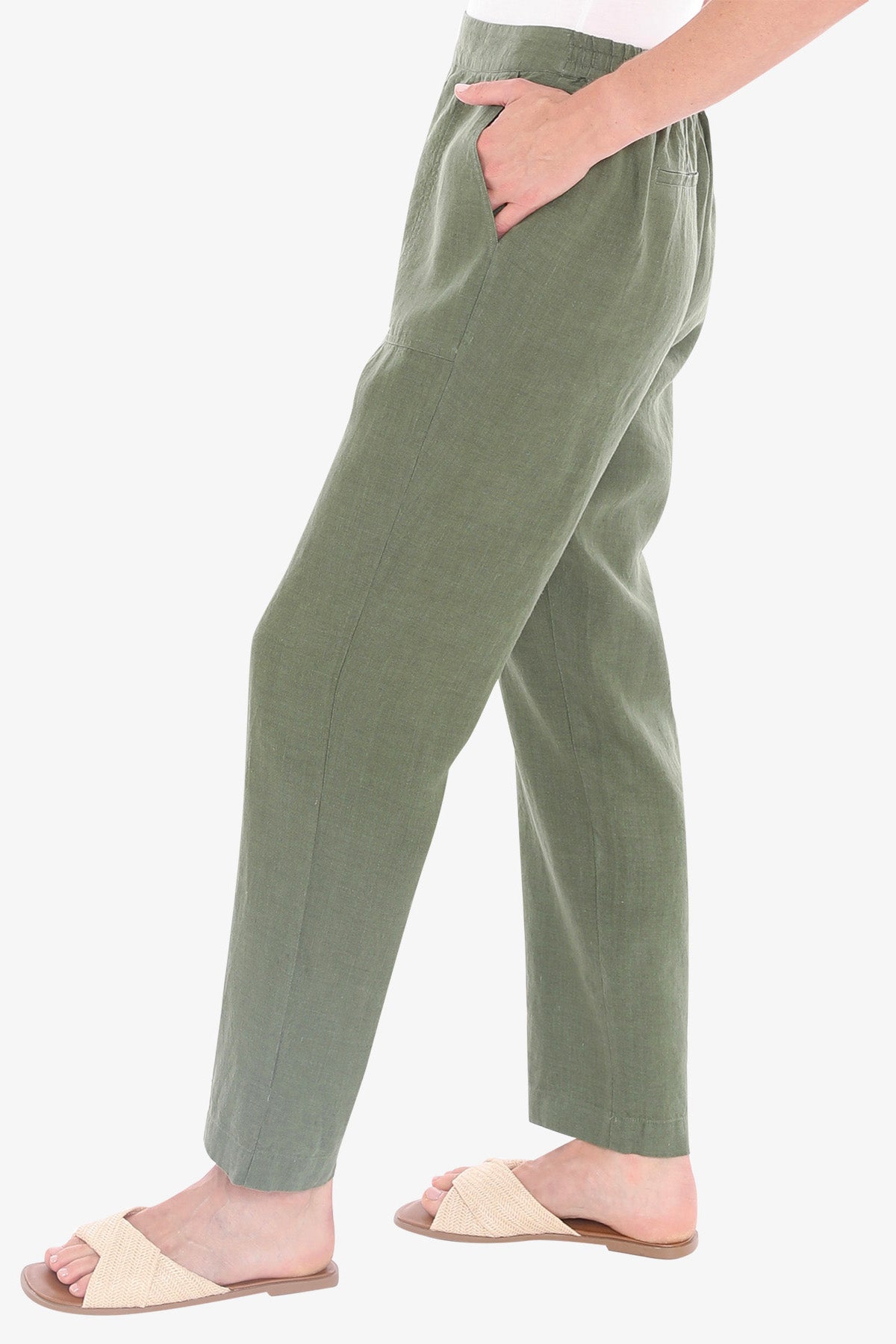Jump 7/8 Core Pants - Basil