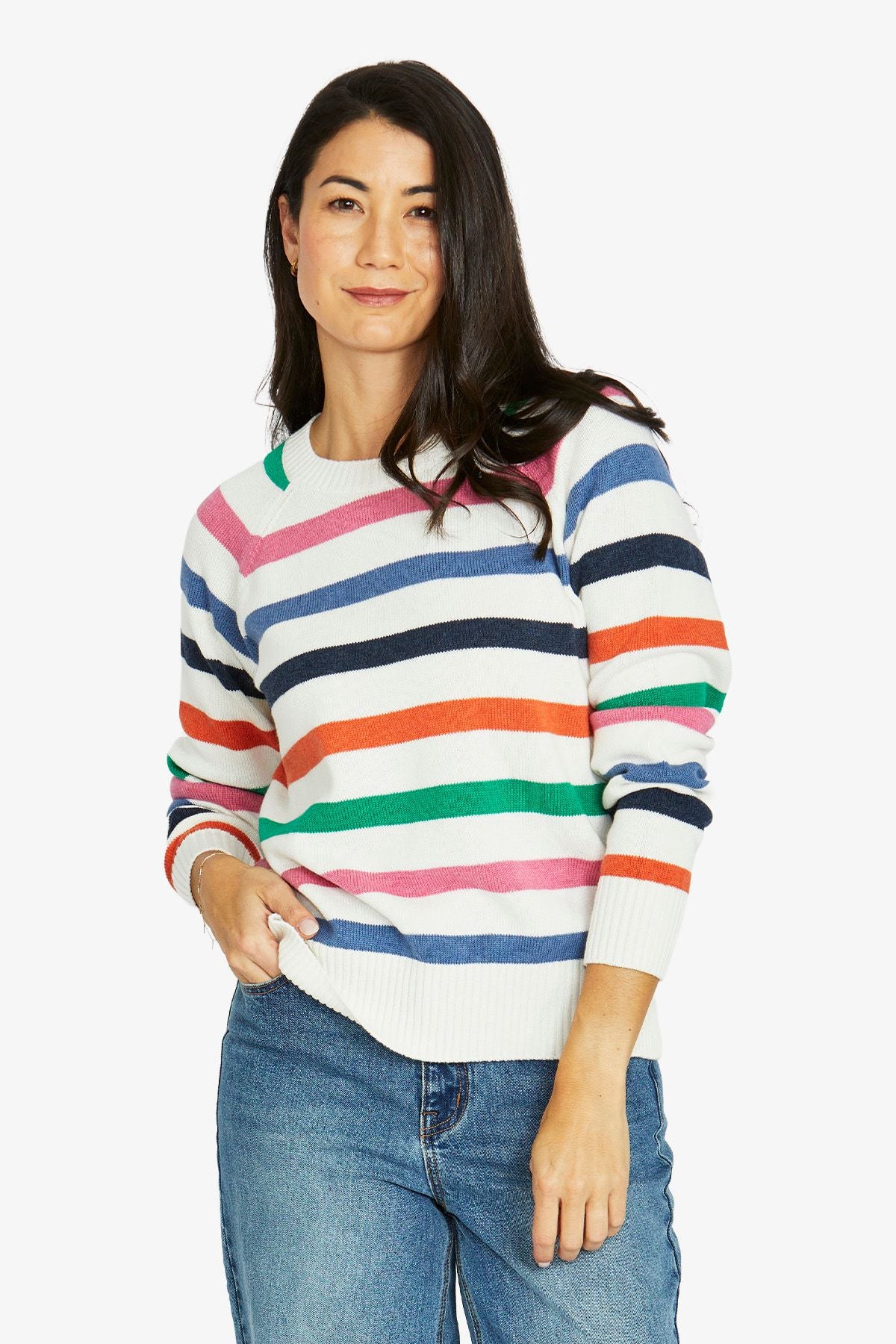Jump Fun Stripe Pullover