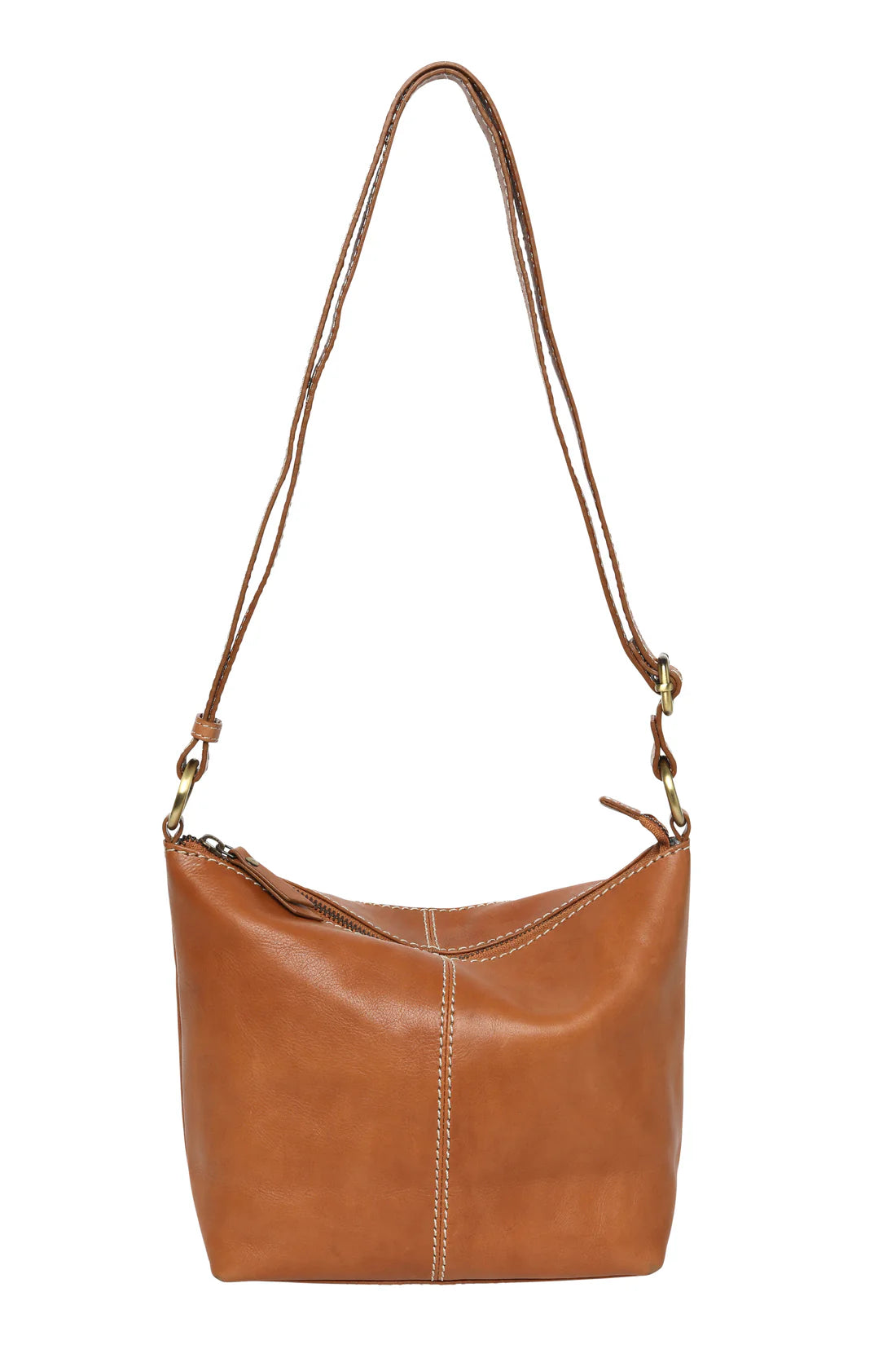 Cosgrove & Co Jessie Jeans Cross Body Bag - Camel