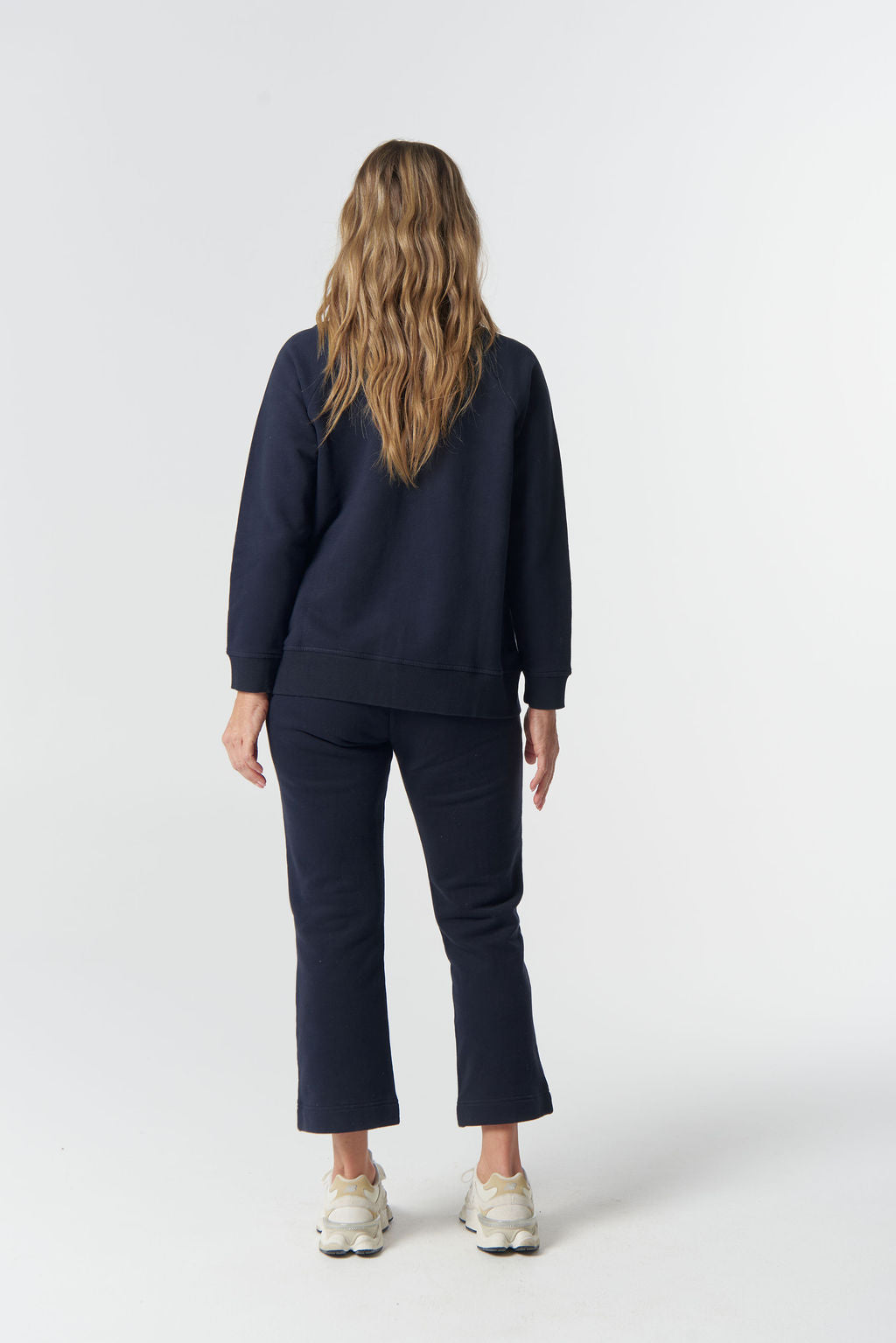 Goondiwindi Cotton Barkly Cotton Fleece Jacket - Dark Navy