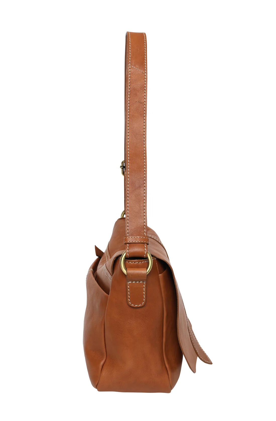 Cosgrove & Co Grace Saddle Bag - Tobacco