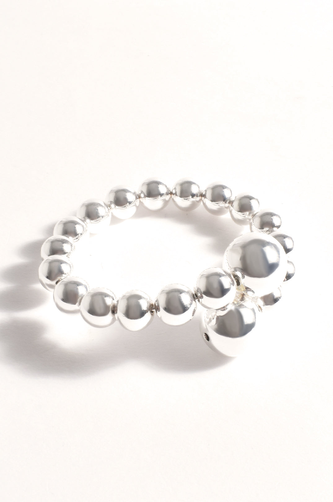 Adorne Metal Ball Wrap Cuff