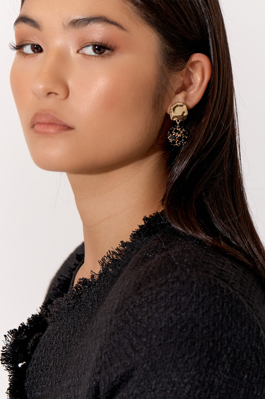 Adorne Crystal Ball Event Earrings