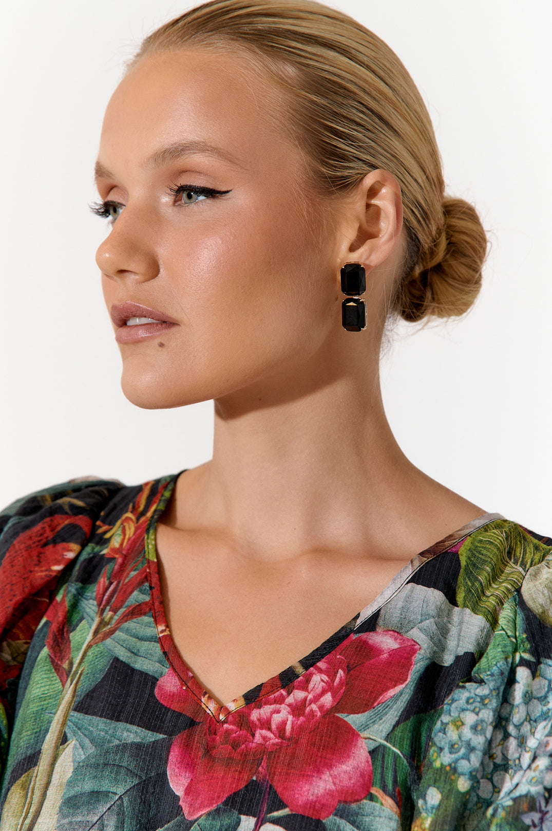 Adorne Astrid Double Drop Event Earrings