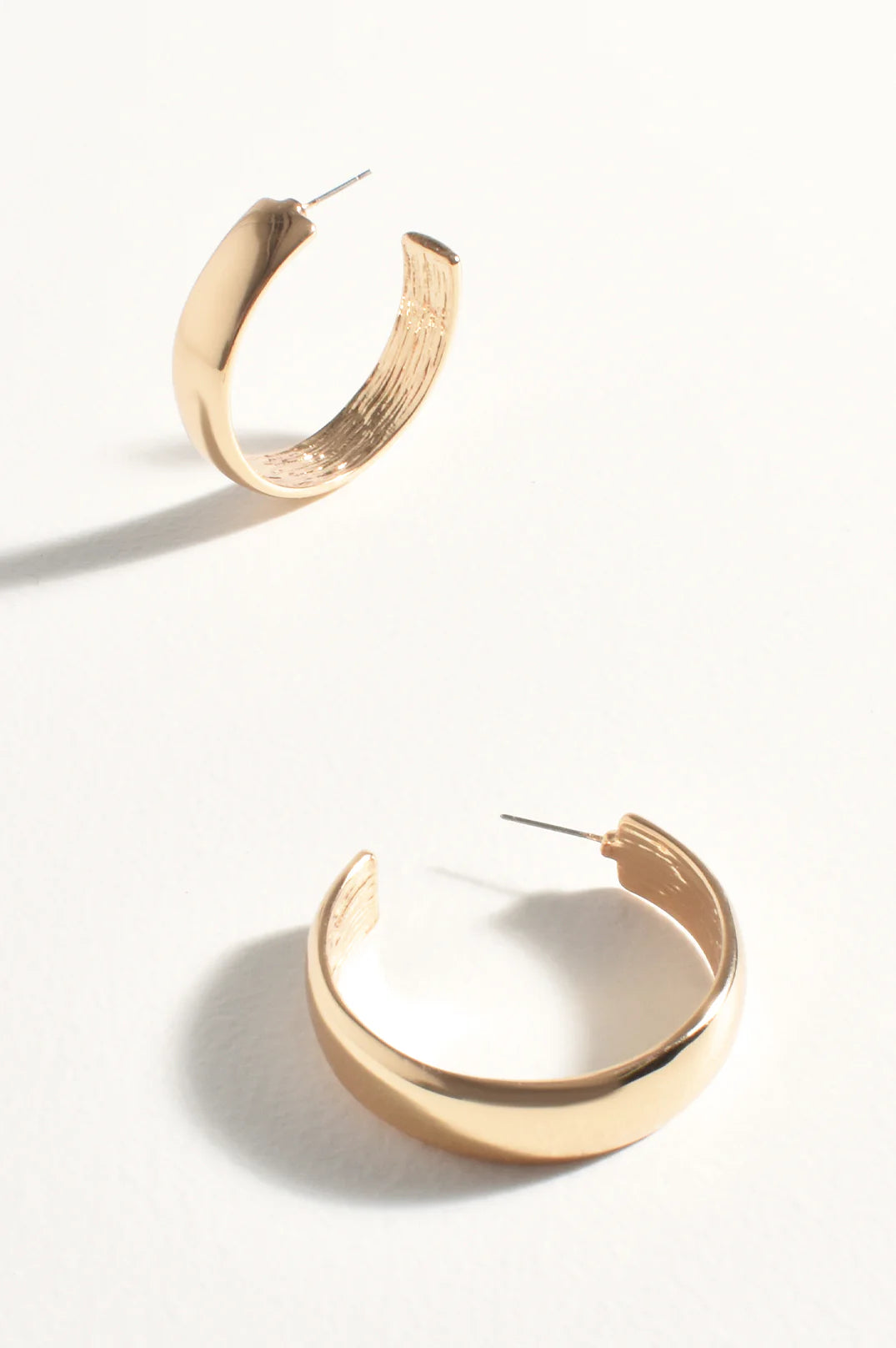 Adorne Maxi Metal Everyday Hoops