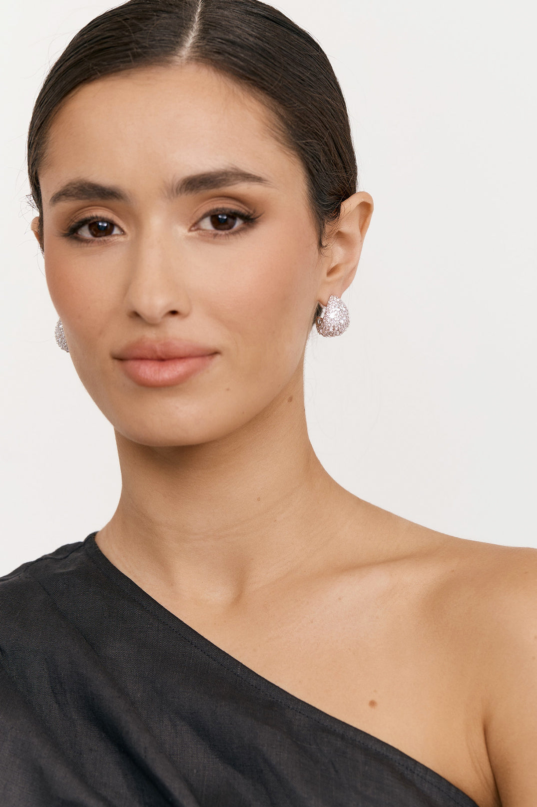 Adorne Diamante Event Teardrop Earrings