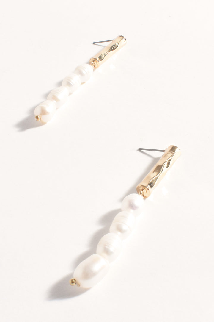 Adorne Freshwater Pearl Drop Event Earrings