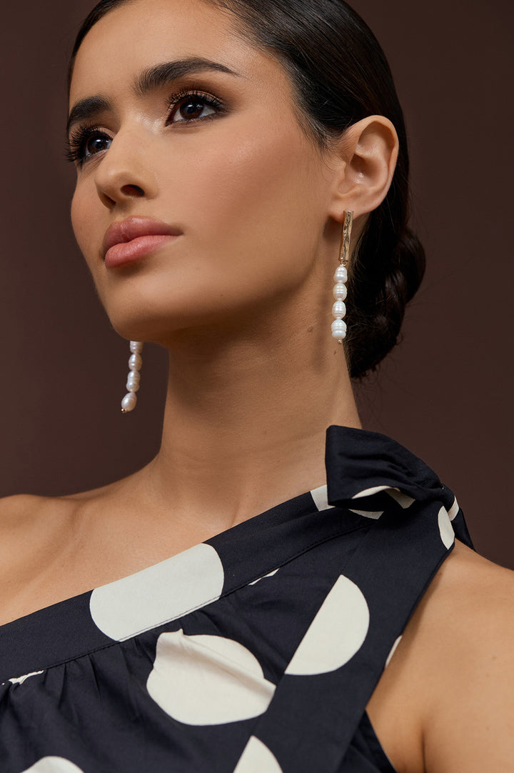 Adorne Freshwater Pearl Drop Event Earrings