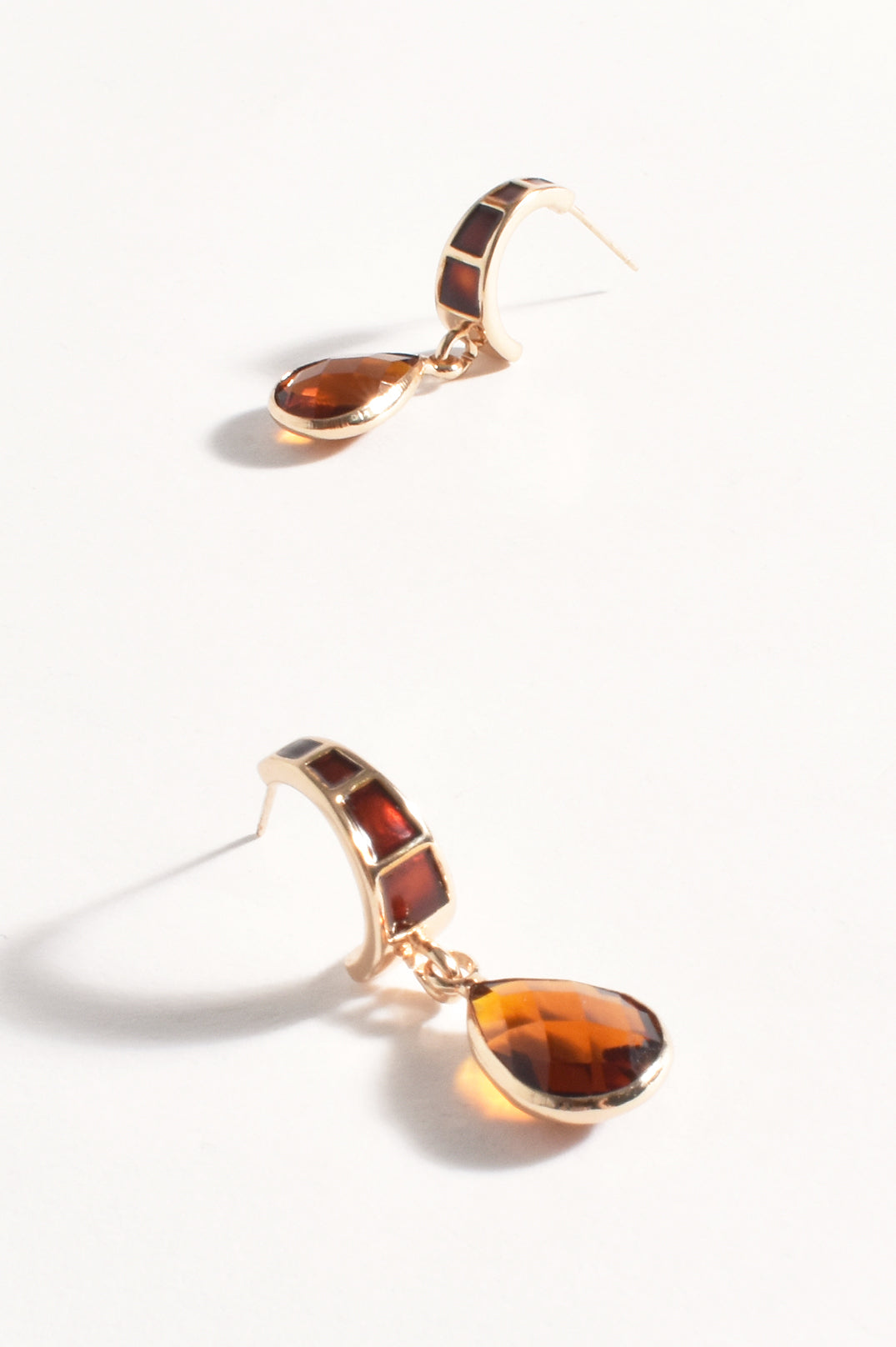 Adorne Glass Teardrop Event Earrings