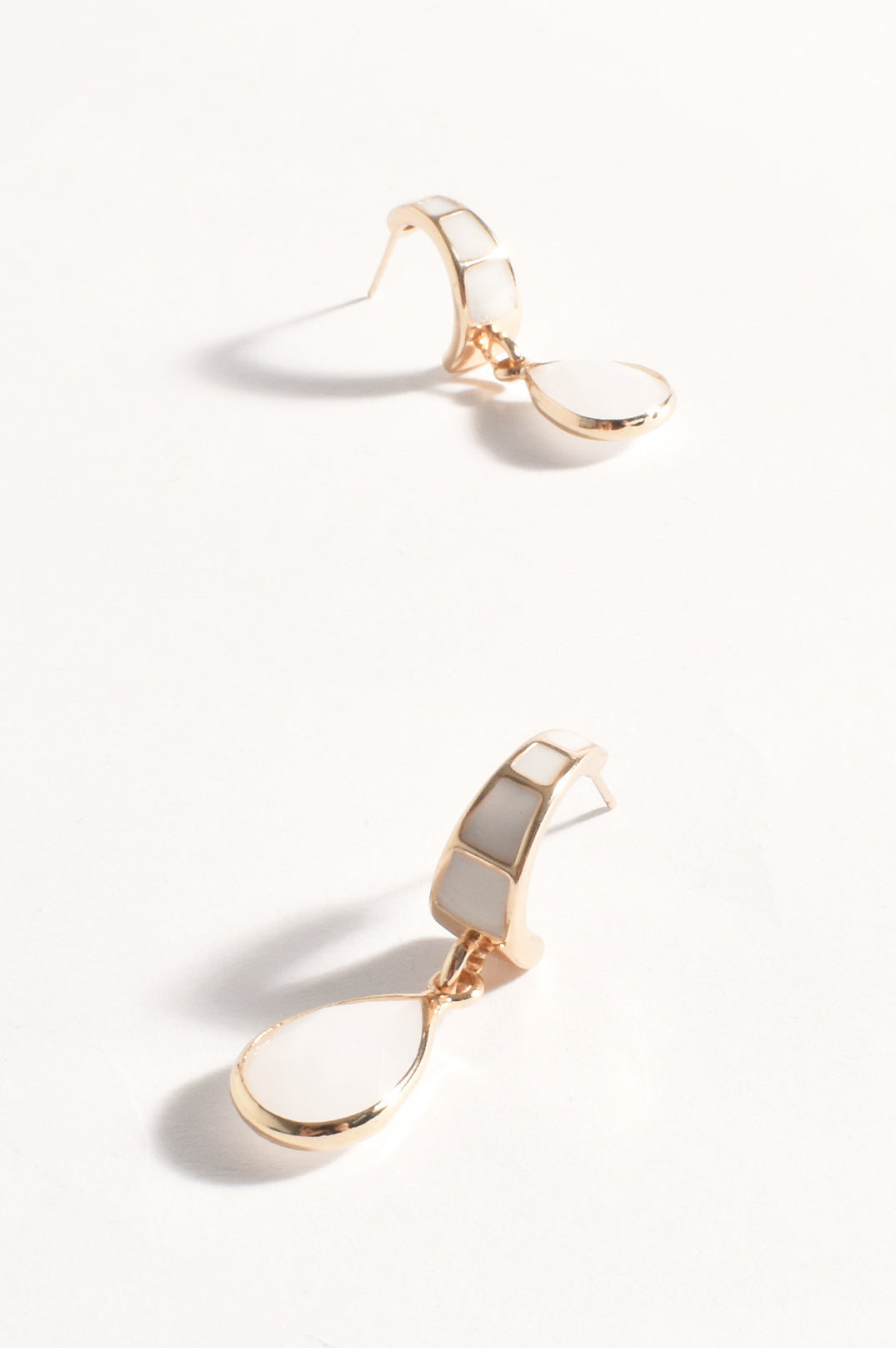 Adorne Glass Teardrop Event Earrings