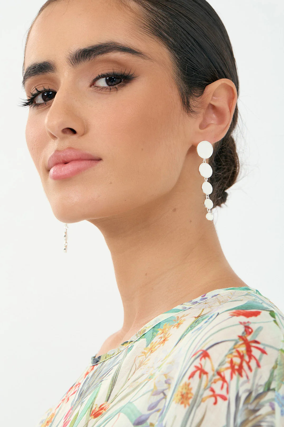 Adorne Graduated Shell Earrings