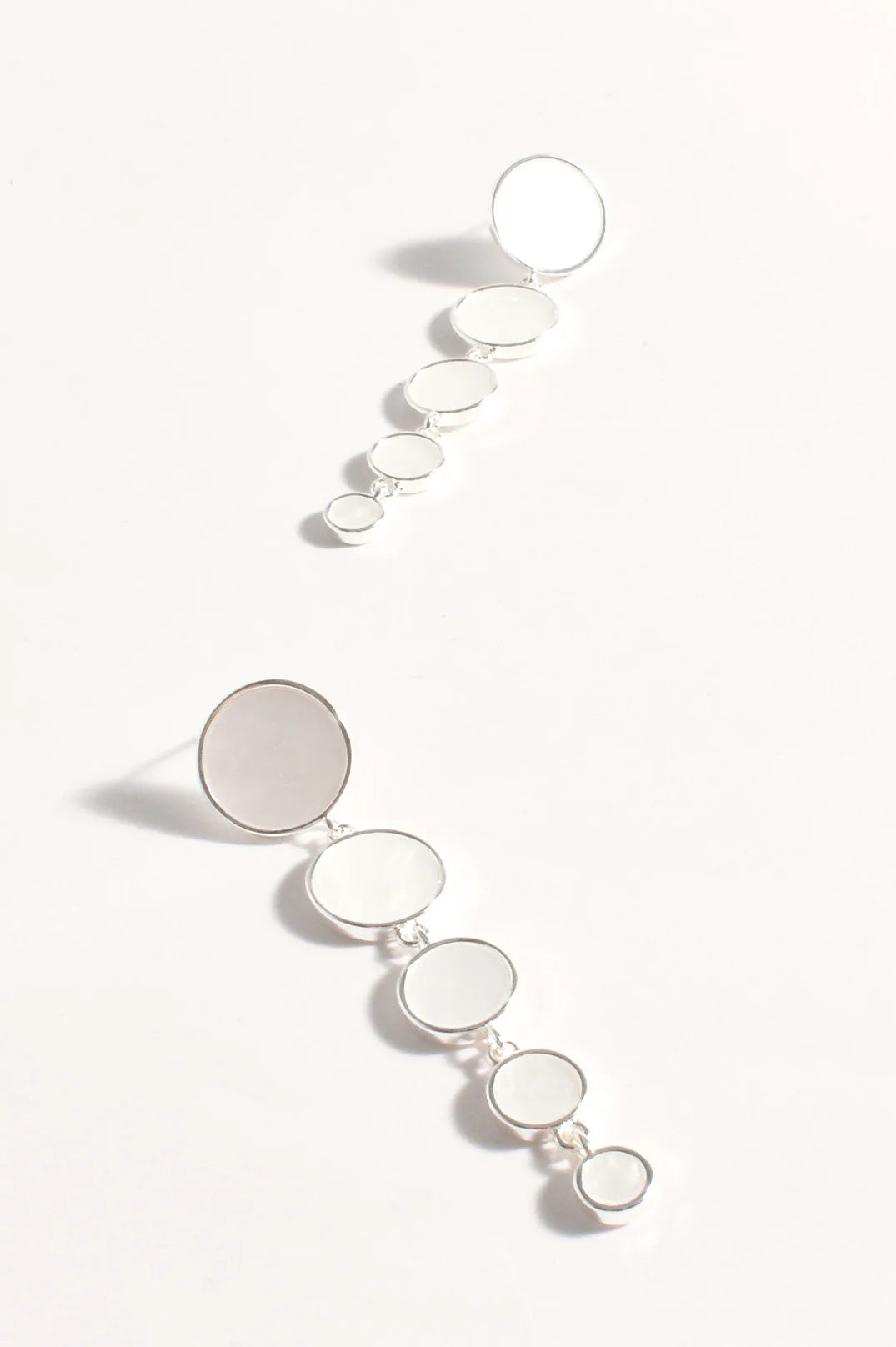 Adorne Graduated Shell Earrings