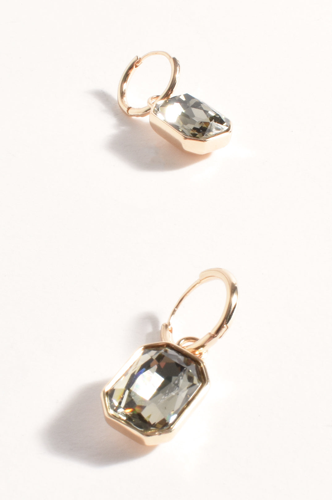 Adorne Mini Jewel Drop Earrings