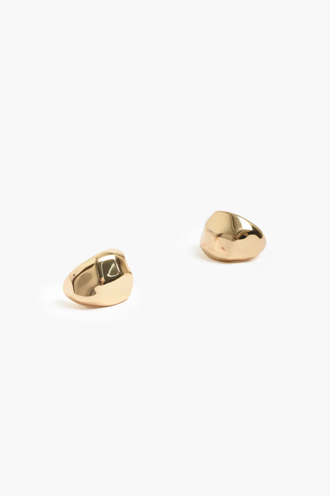 Adorne Bevelled Metal Hoops