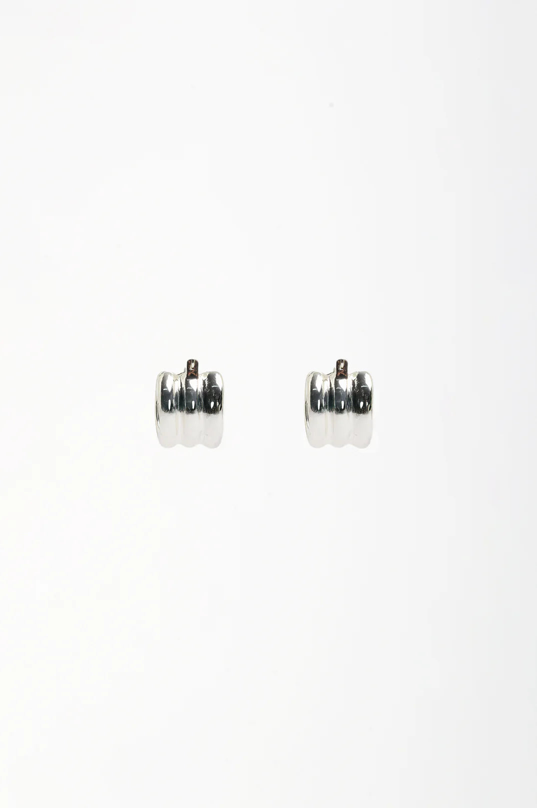 Adorne Trio Rows Mini Earrings