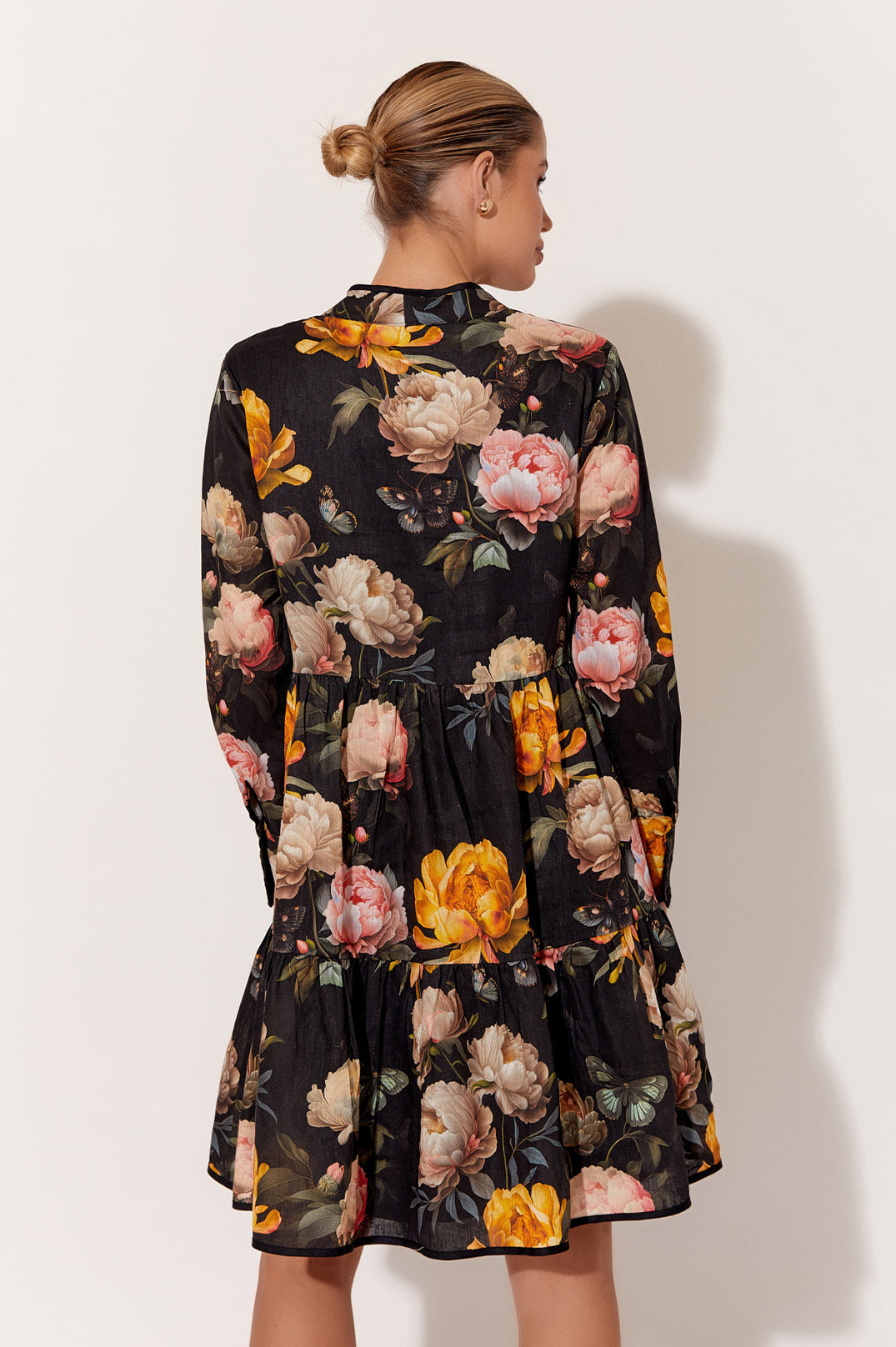 Adorne Saskia Floral Tiered Dress
