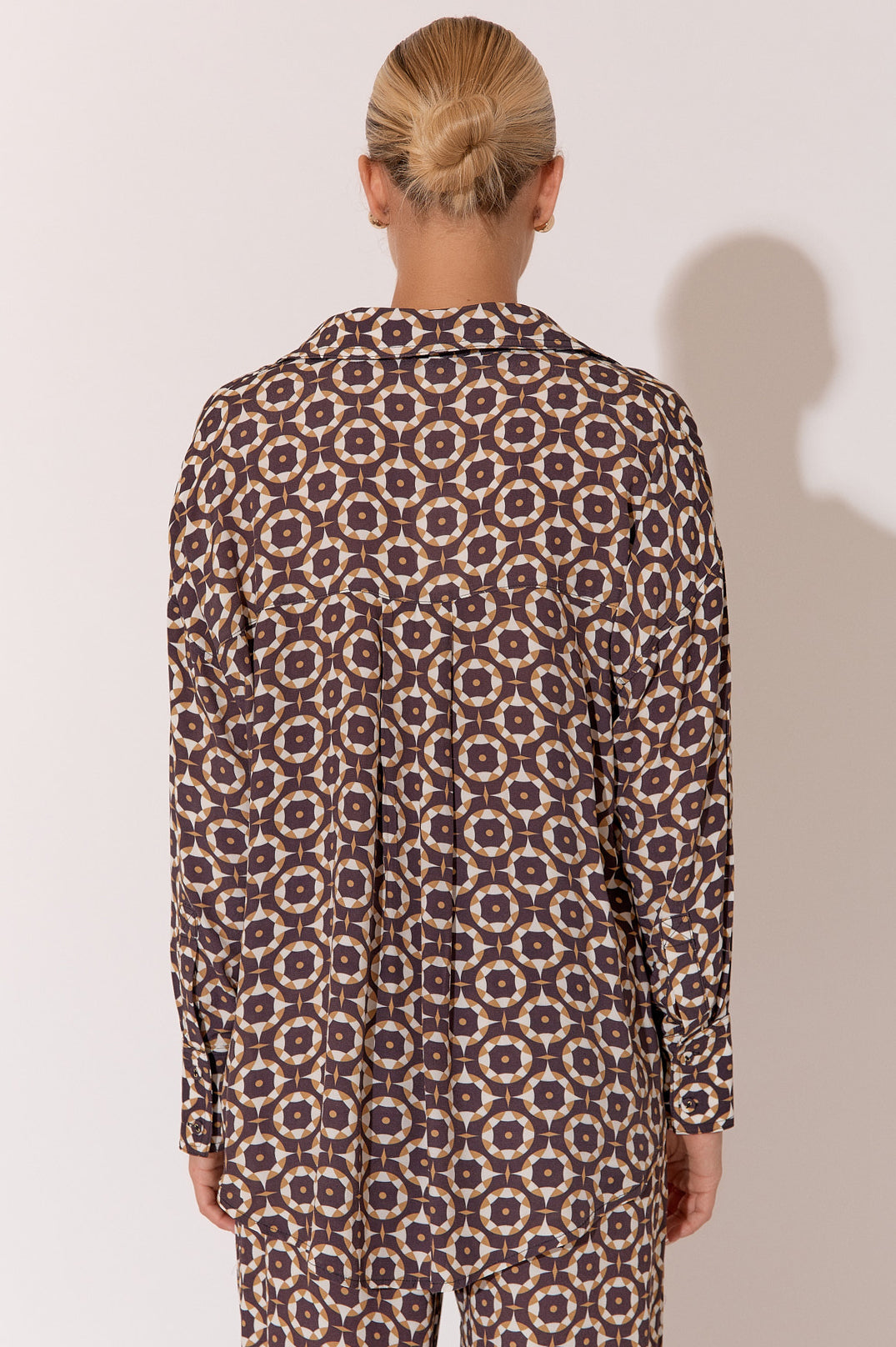 Adorne Kendall Geometric Shirt