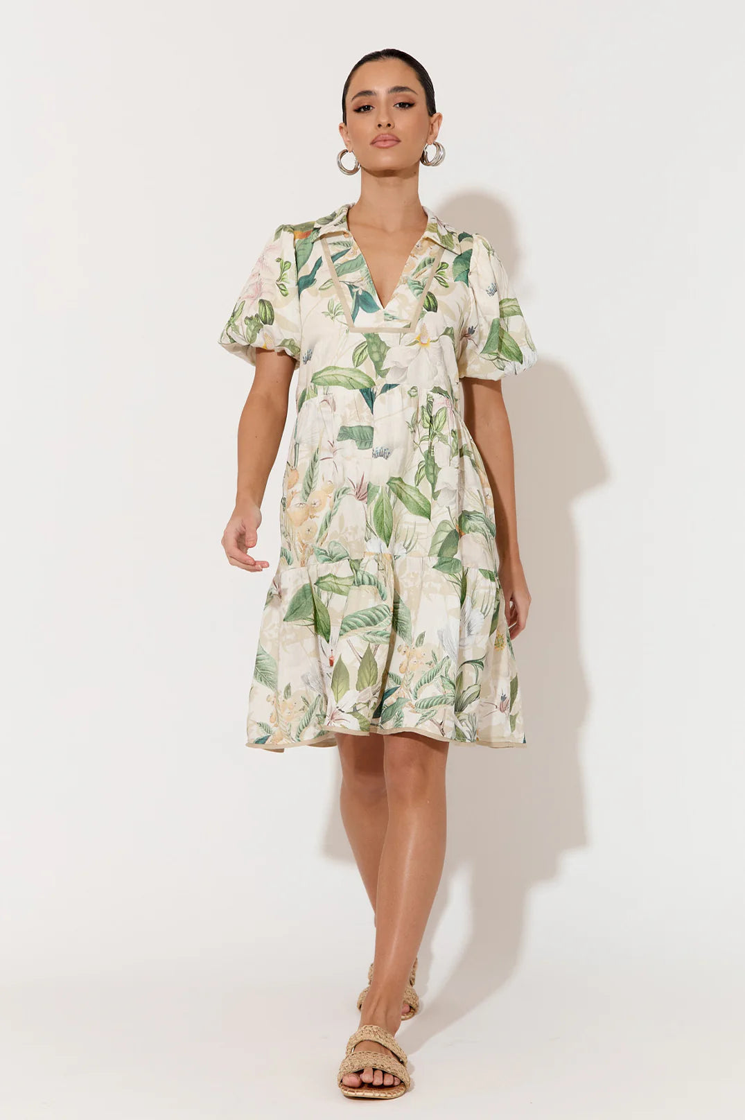 Adorne Leona Adelaide Print Dress