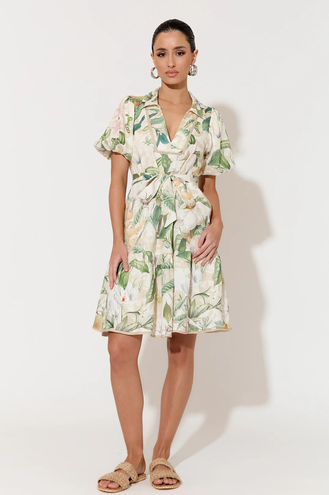 Adorne Leona Adelaide Print Dress