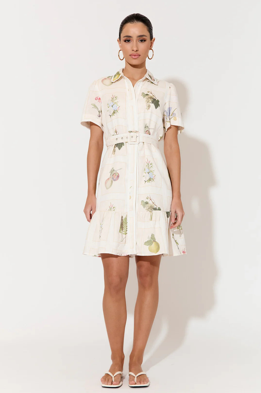 Adorne Nathalia Botanical Belle Shirt Dress