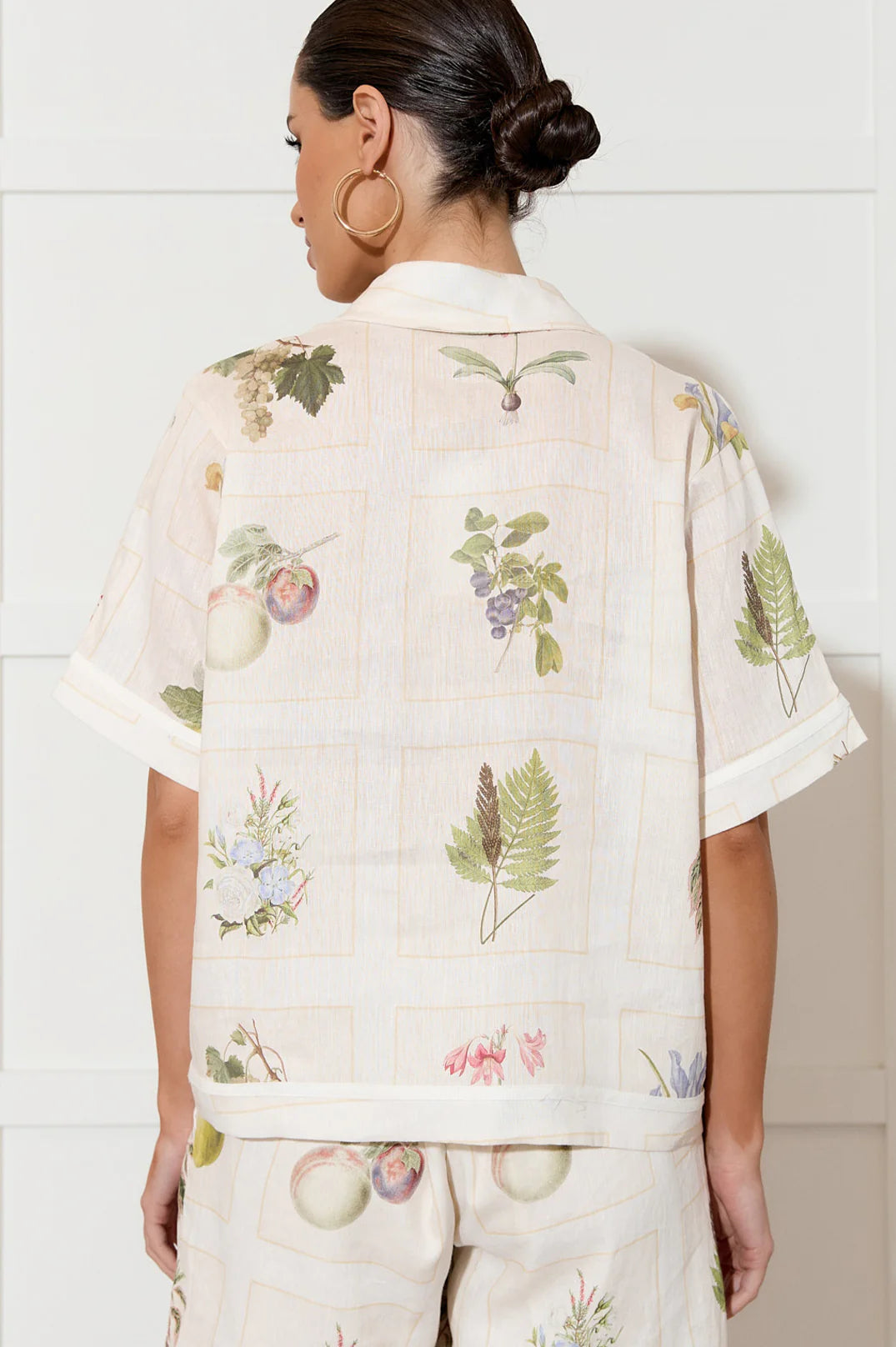 Adorne Millie Botanical Belle Short Sleeve Shirt