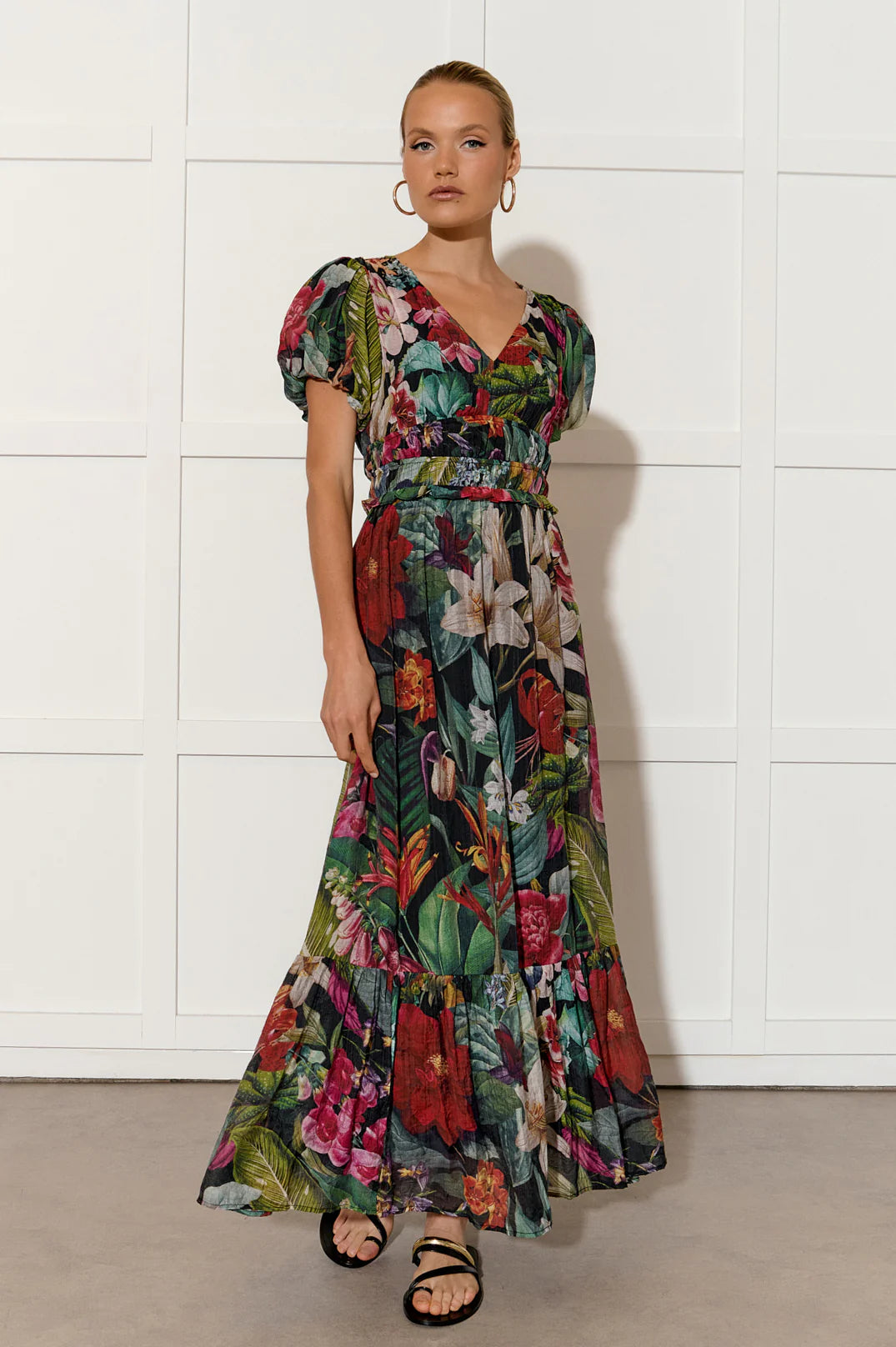 Adorne Ally Floral Maxi Dress