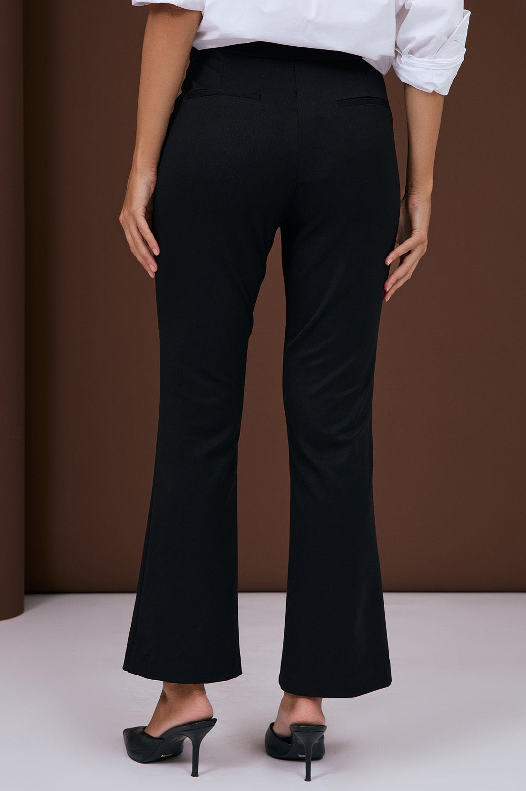 Adorne Sonny Straight Leg Pant - Black