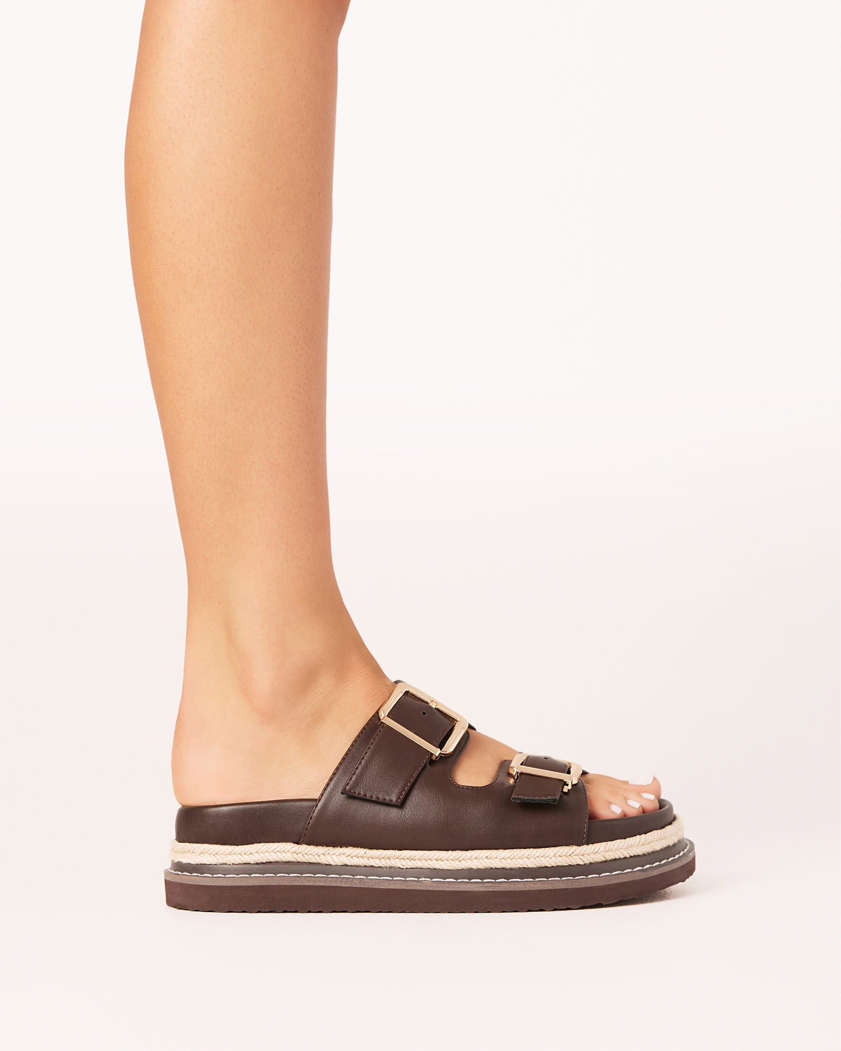 Billini ALDER Slides- Chocolate